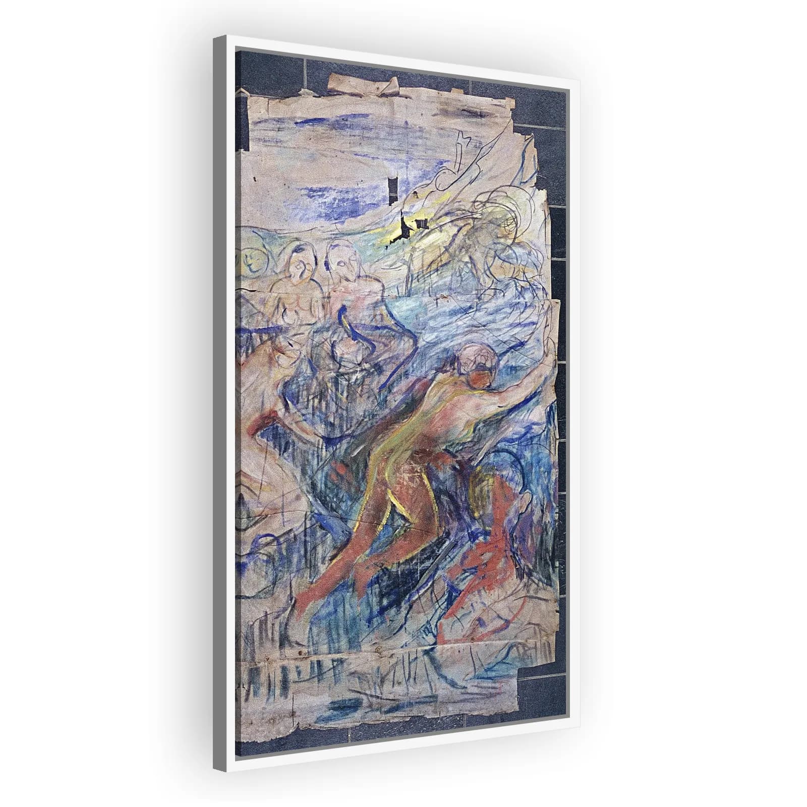 The Human Mountain: Left Upper Part by Edvard Munch - view 5 thumbnail