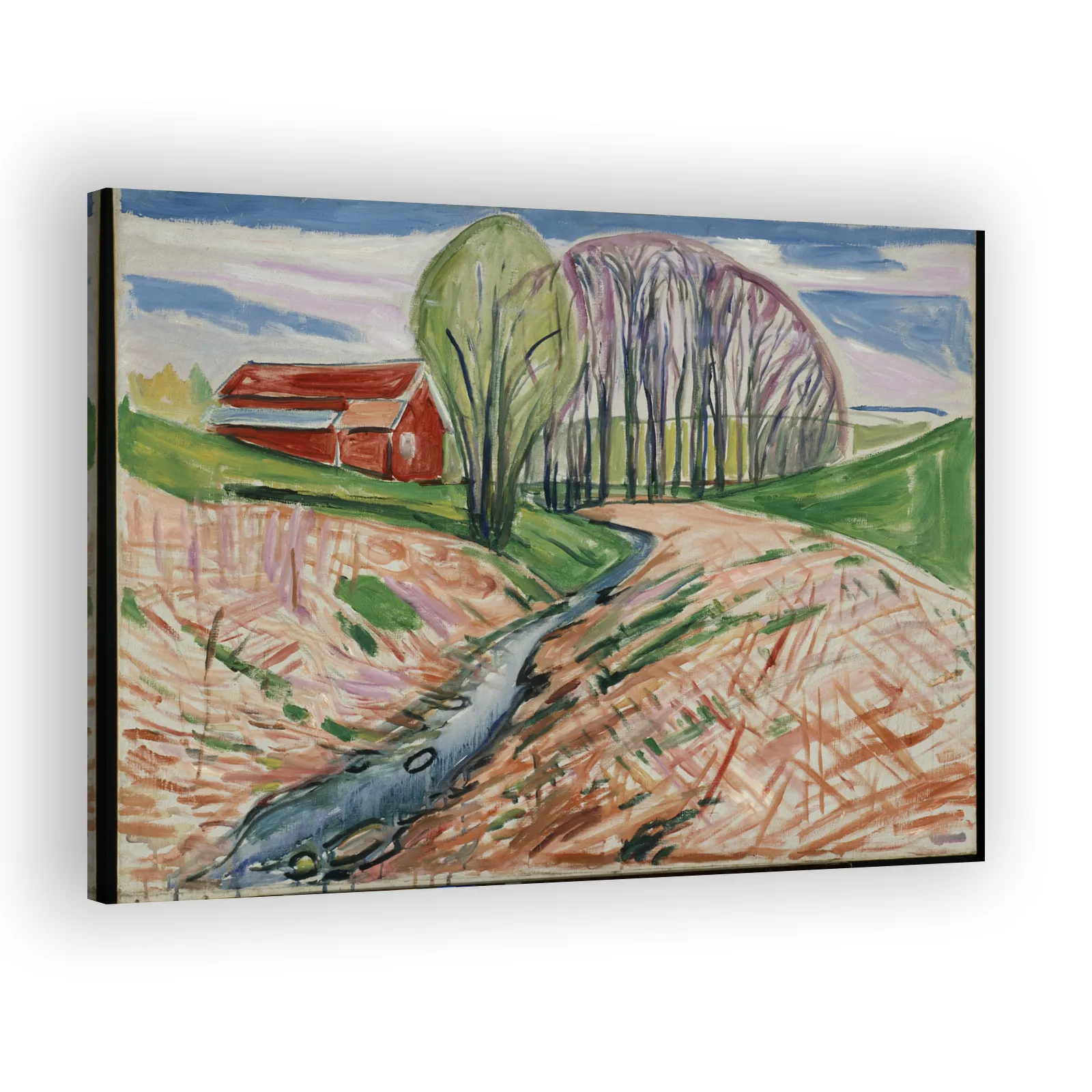 The Red House by Edvard Munch - view 2 thumbnail