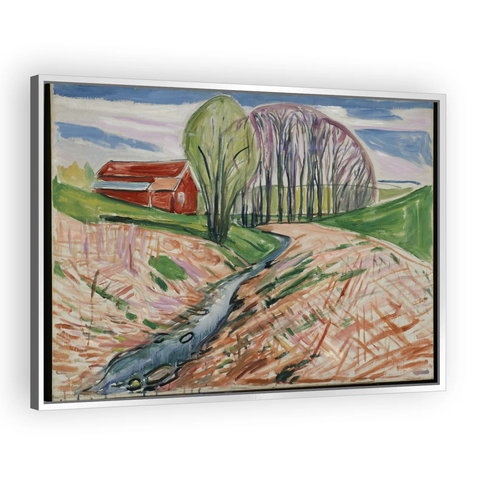 The Red House by Edvard Munch - view 4 thumbnail