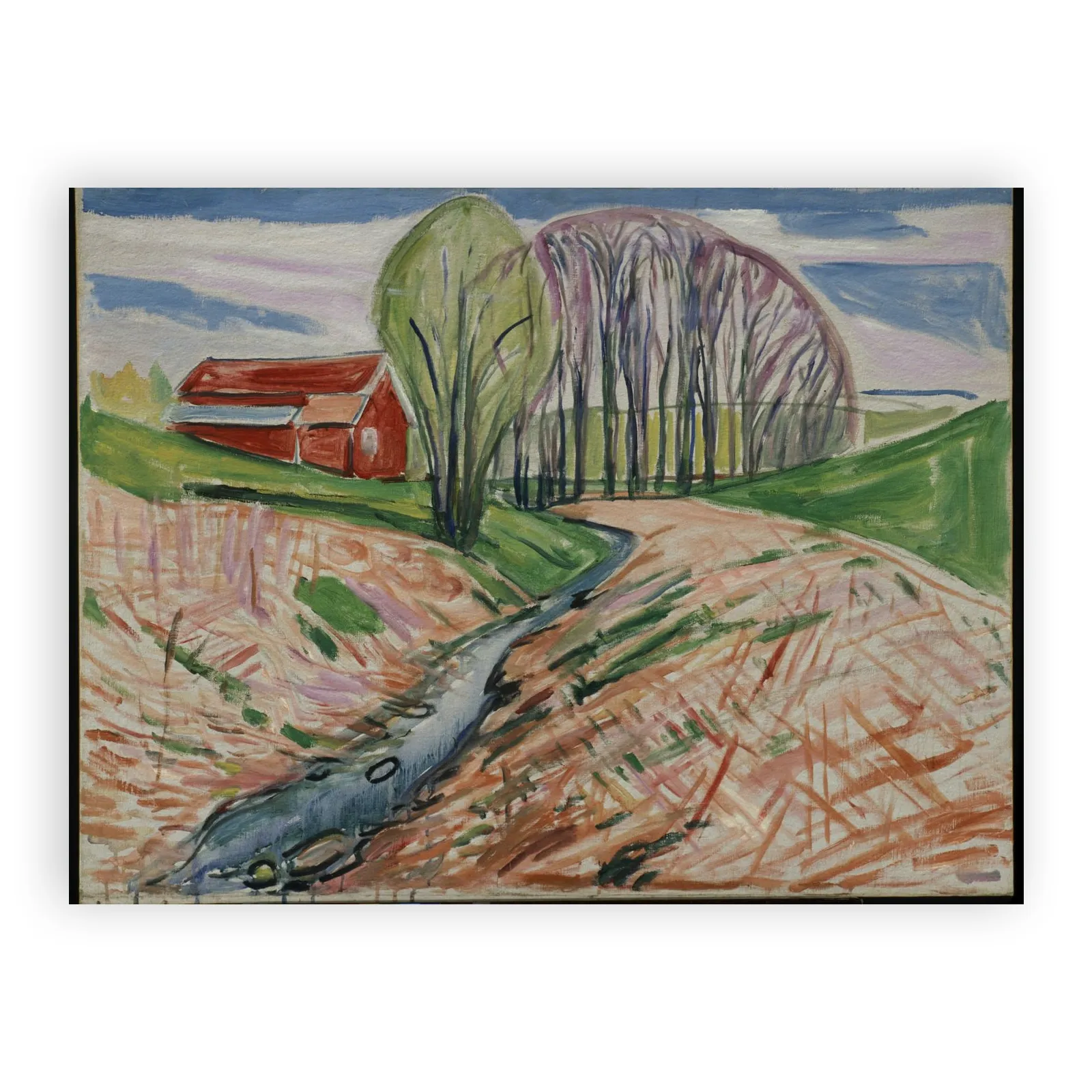 The Red House by Edvard Munch - view 6 thumbnail