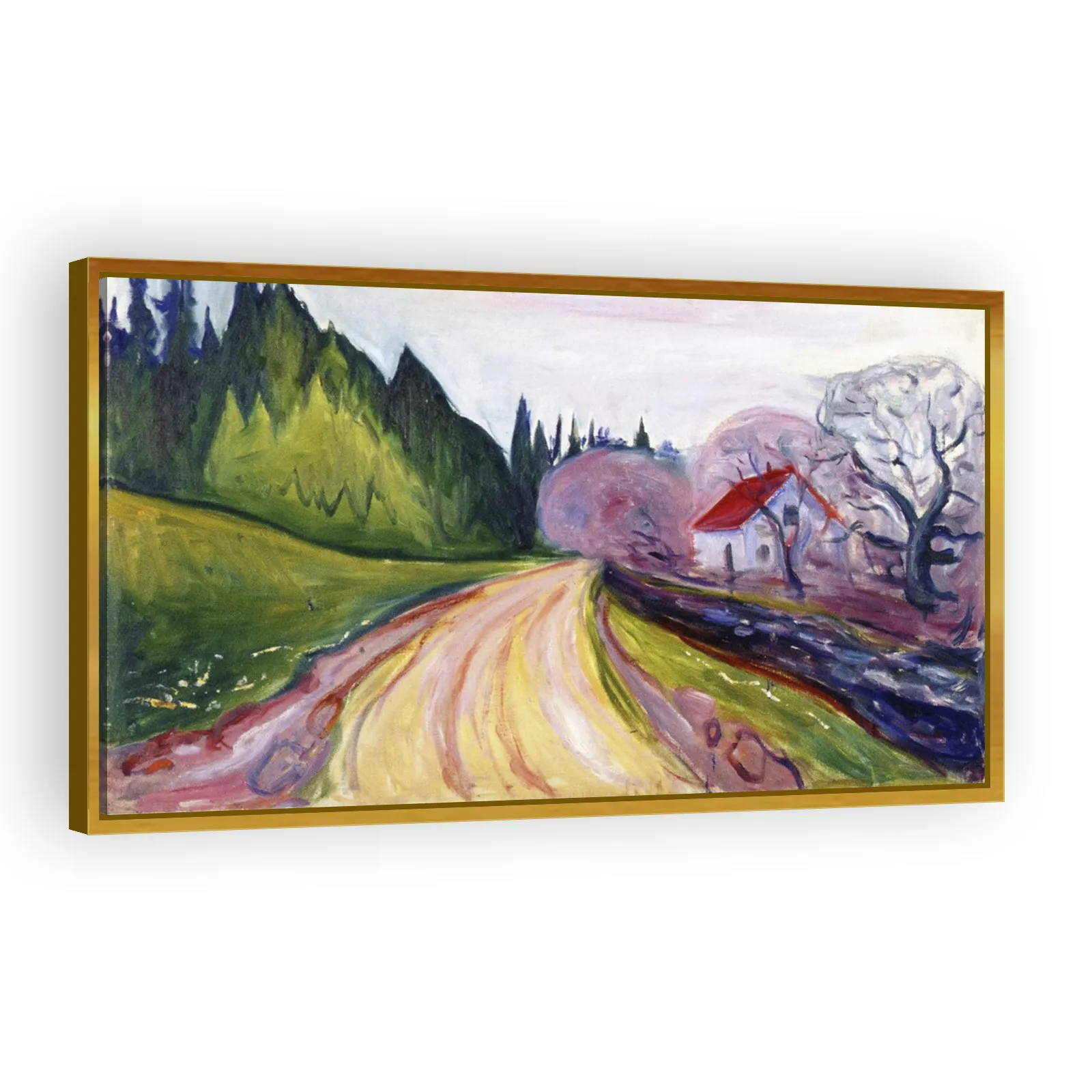 The Road to Borre by Edvard Munch - view 3 thumbnail