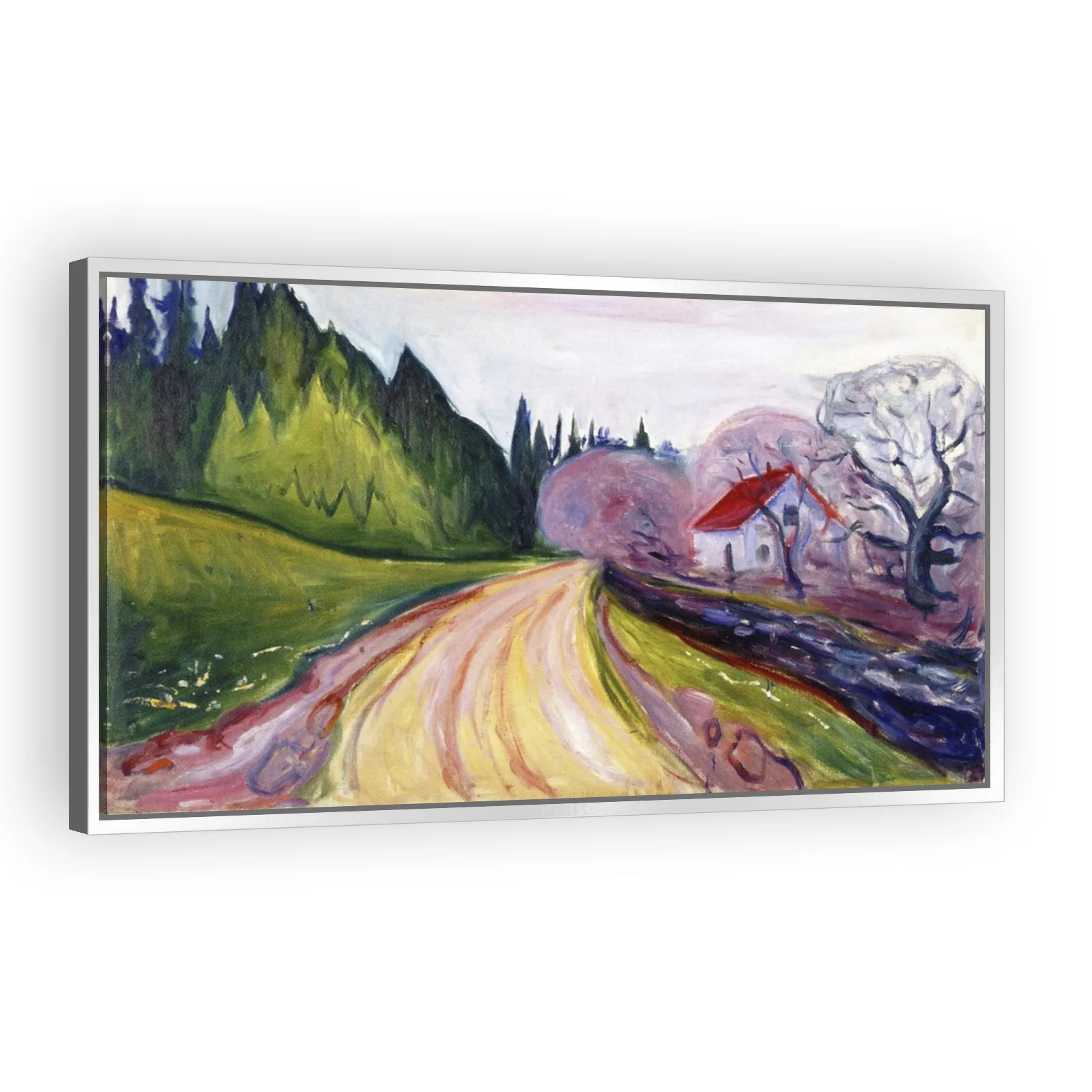 The Road to Borre by Edvard Munch - view 4 thumbnail