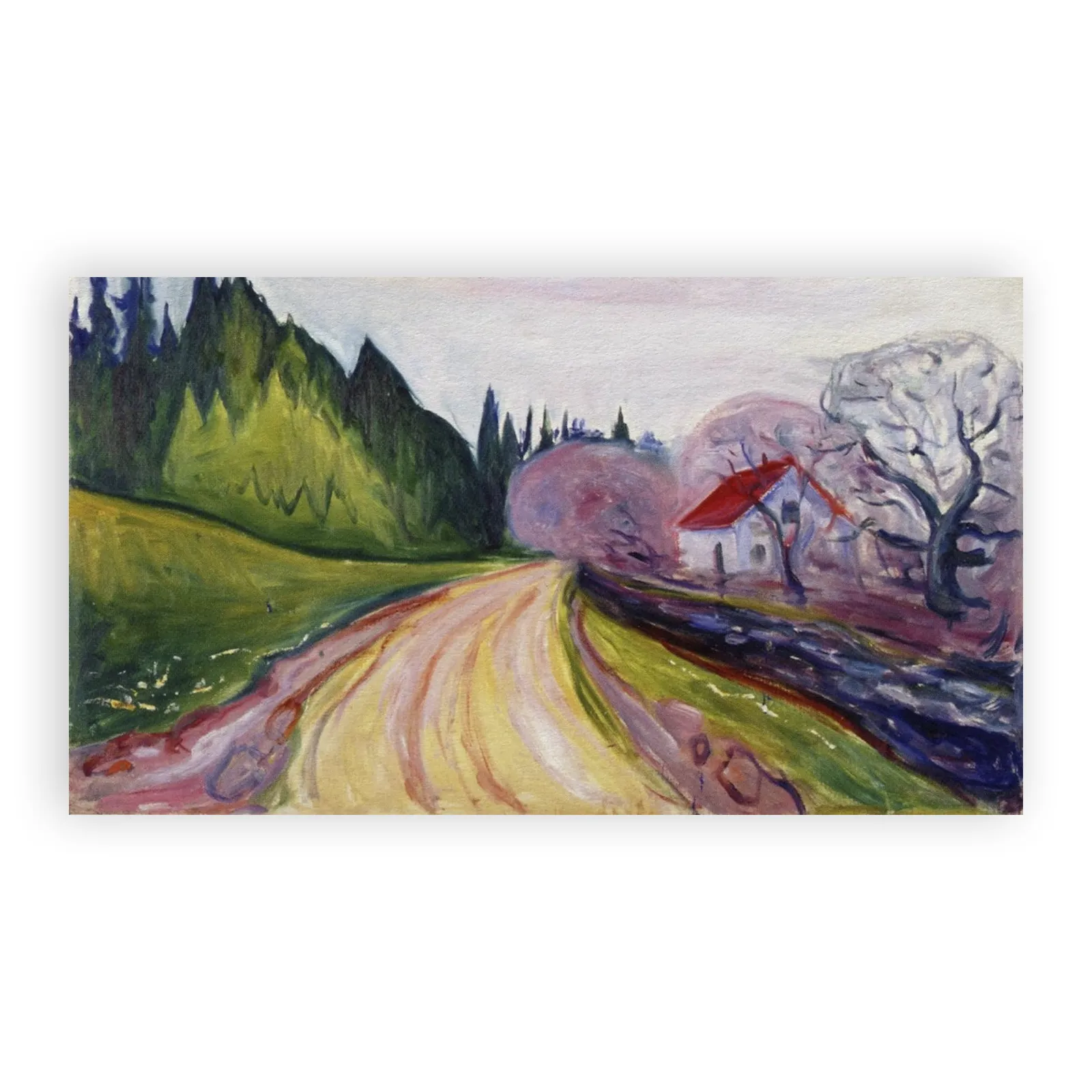 The Road to Borre by Edvard Munch - view 6 thumbnail