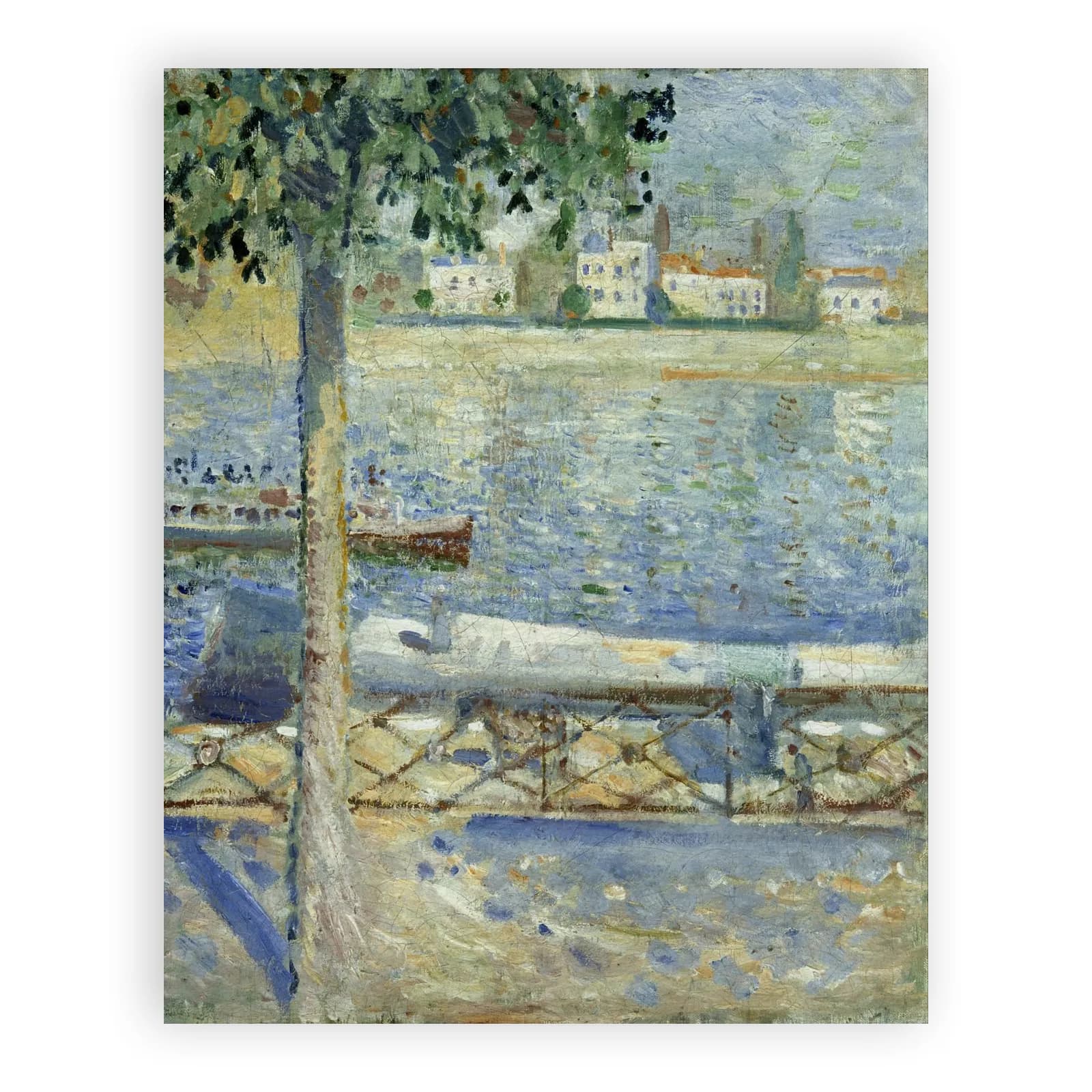 The Seine at Saint-Cloud by Edvard Munch - view 6 thumbnail