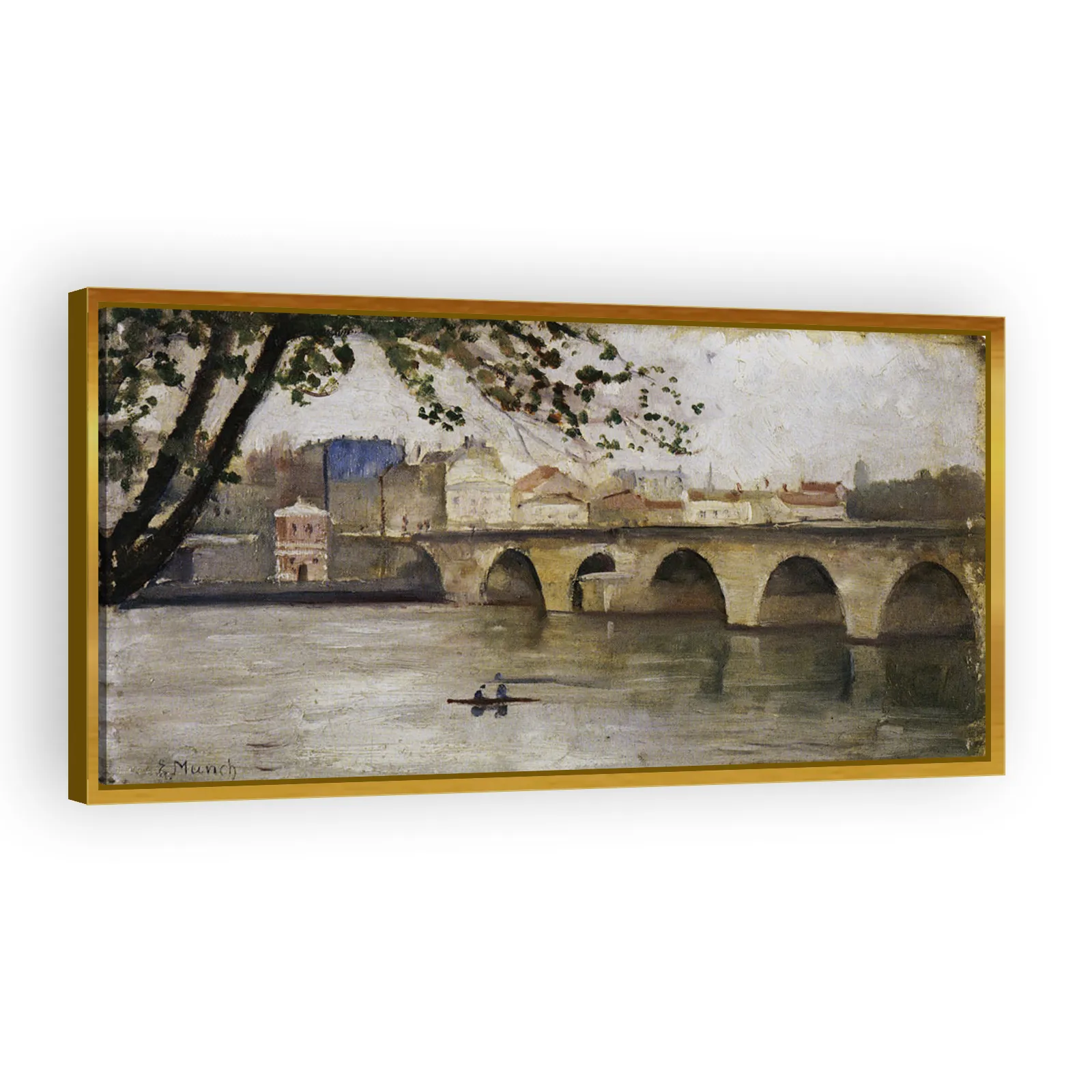The Seine at Saint-Cloud by Edvard Munch - view 3 thumbnail