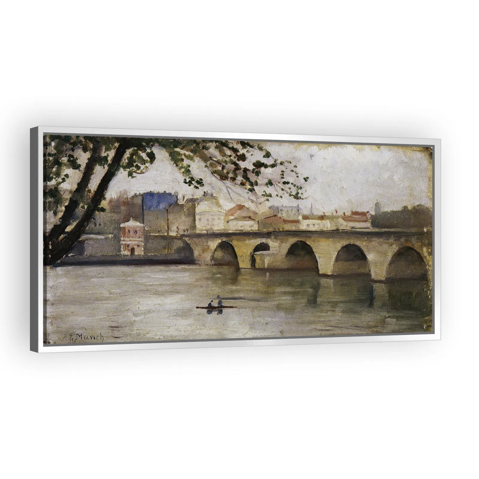 The Seine at Saint-Cloud by Edvard Munch - view 4 thumbnail