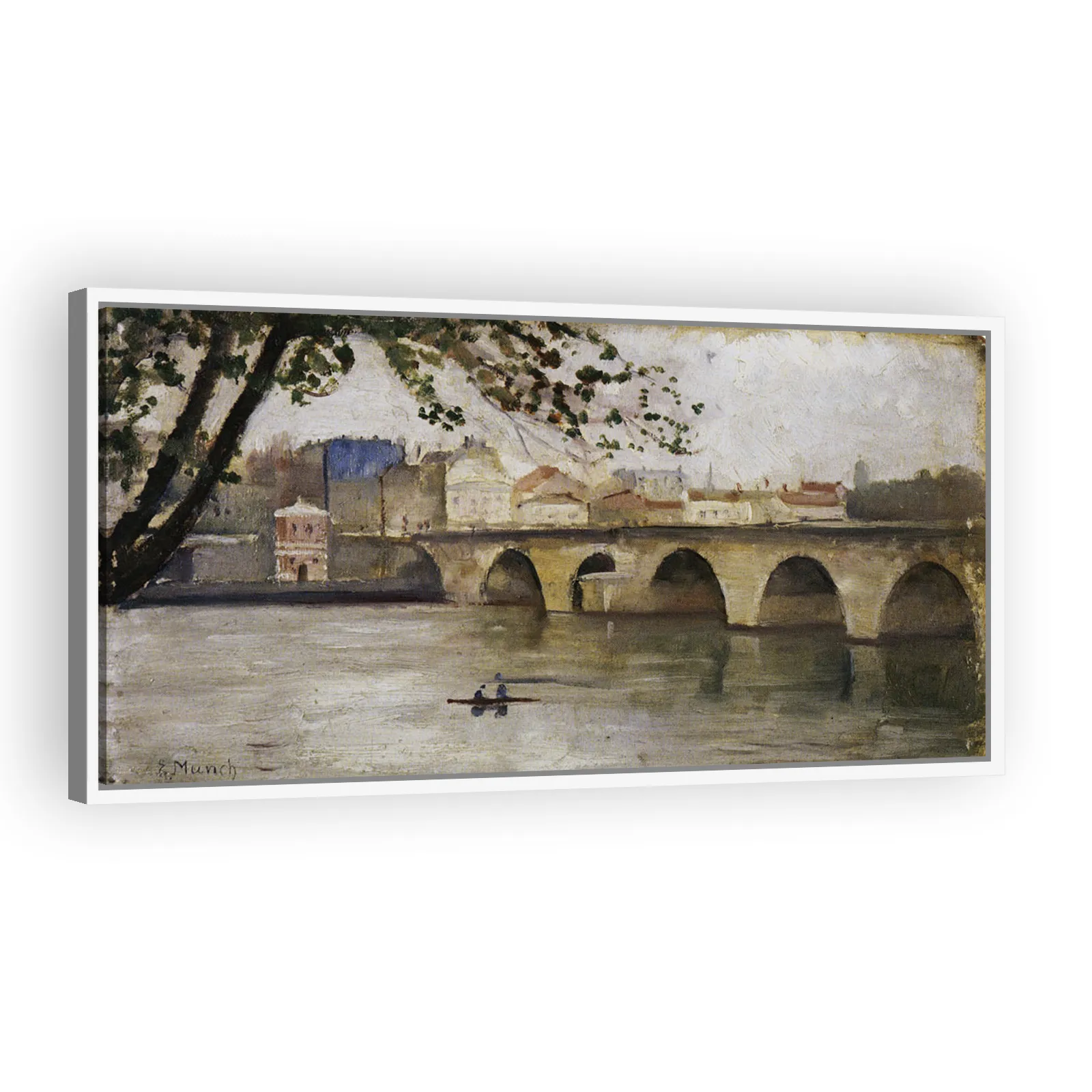 The Seine at Saint-Cloud by Edvard Munch - view 5 thumbnail
