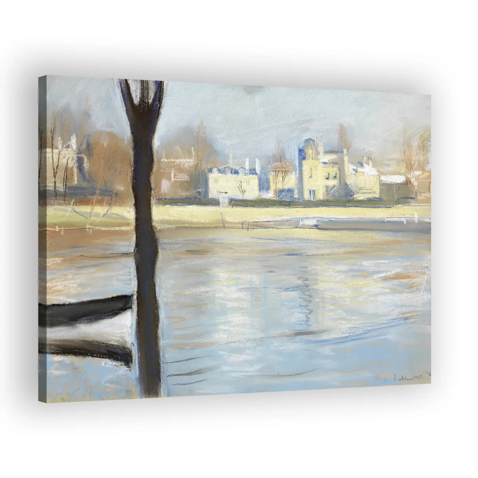 The Seine at Saint-Cloud by Edvard Munch - view 2 thumbnail