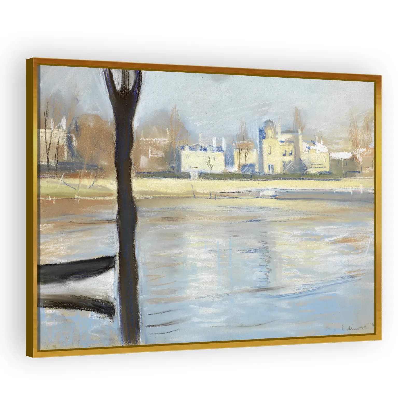 The Seine at Saint-Cloud by Edvard Munch - view 3 thumbnail