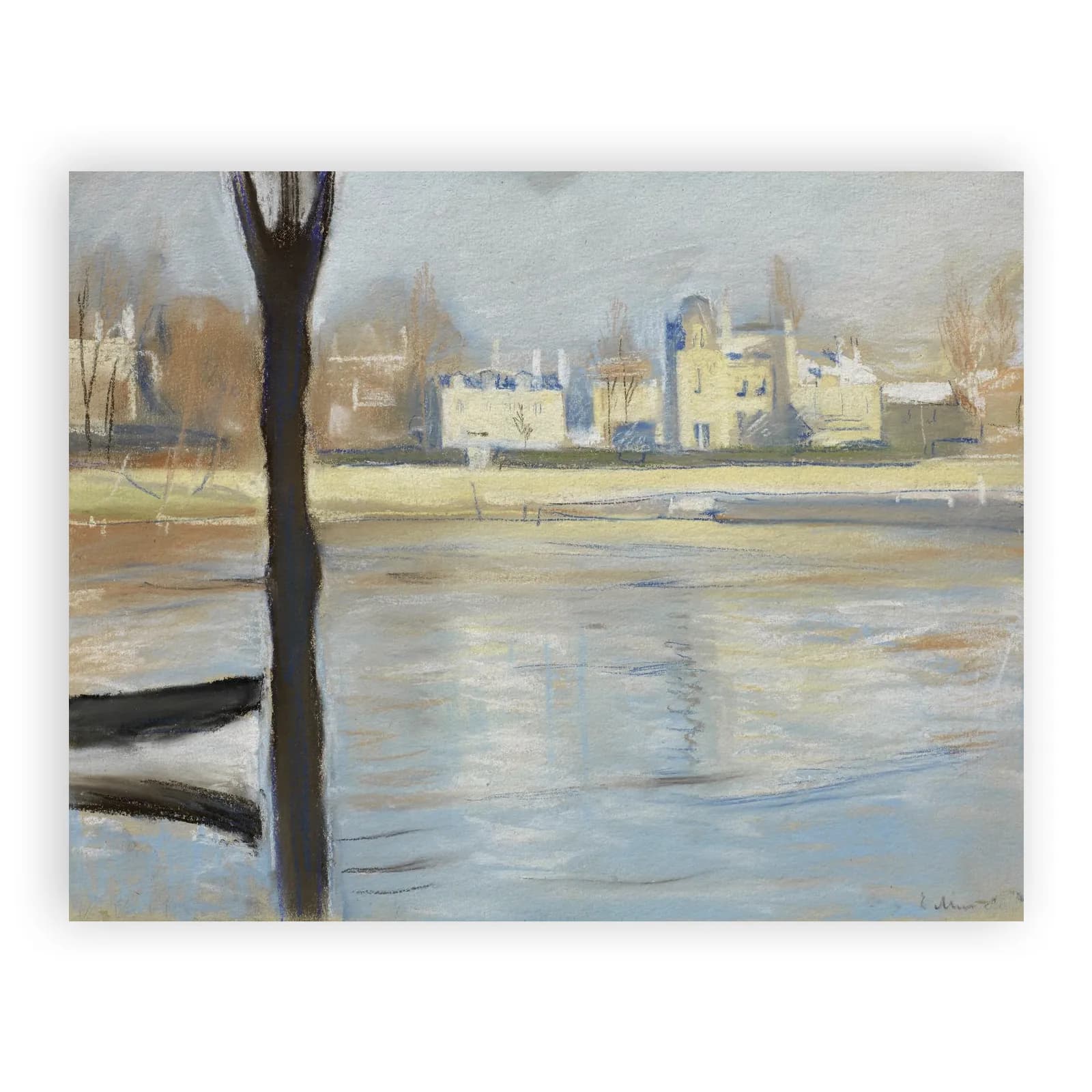 The Seine at Saint-Cloud by Edvard Munch - view 6 thumbnail