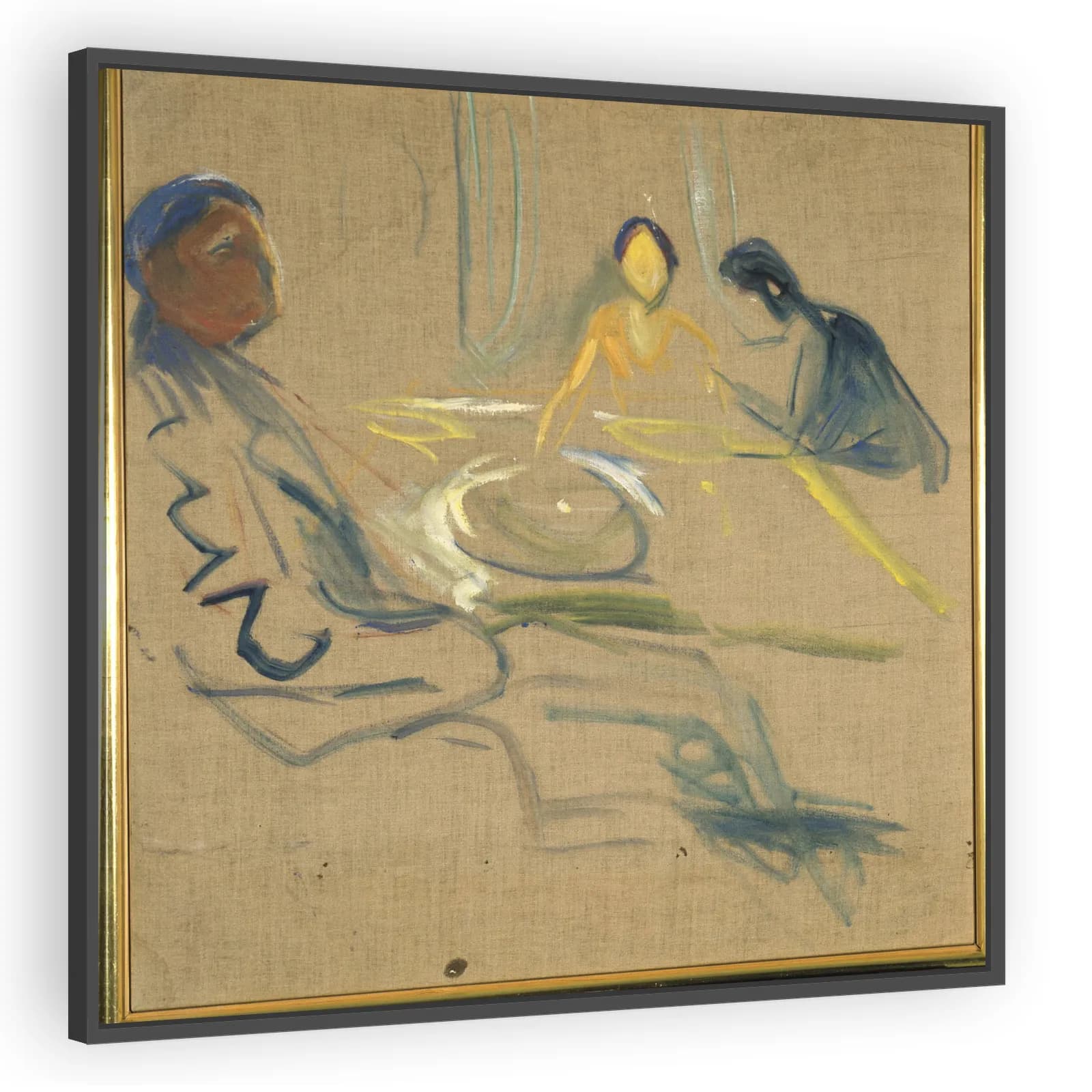 The Wedding of the Bohemian by Edvard Munch