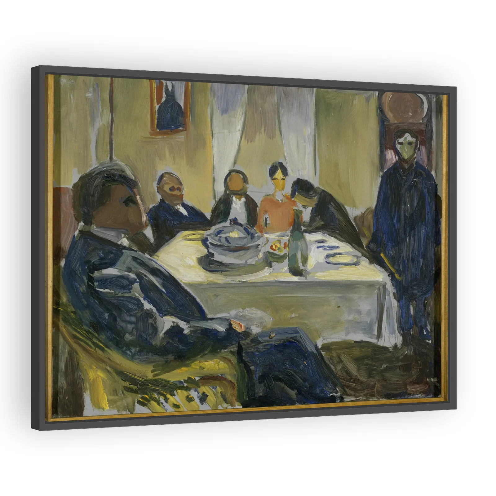 The Wedding of the Bohemian by Edvard Munch