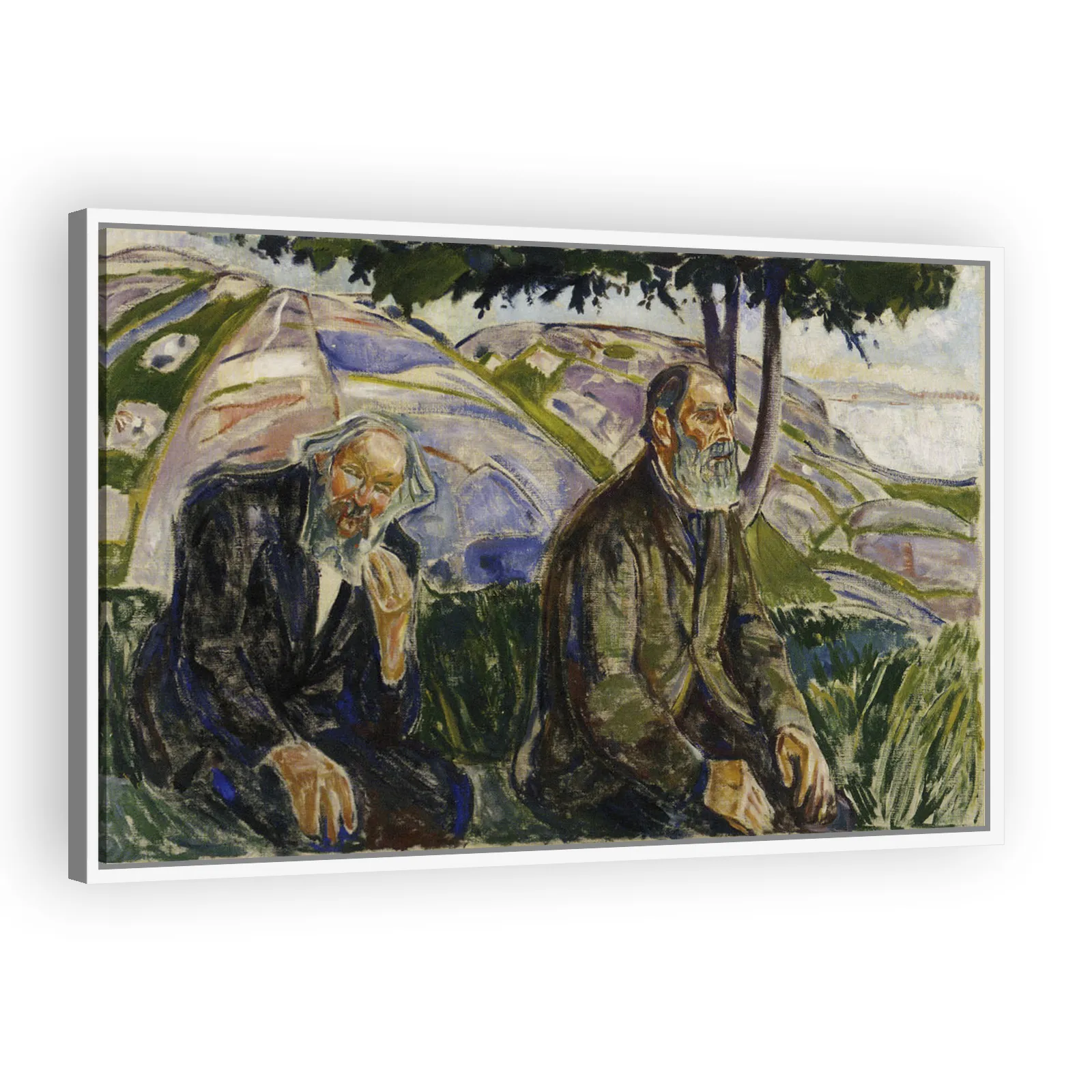 Two Old Men by Edvard Munch - view 5 thumbnail