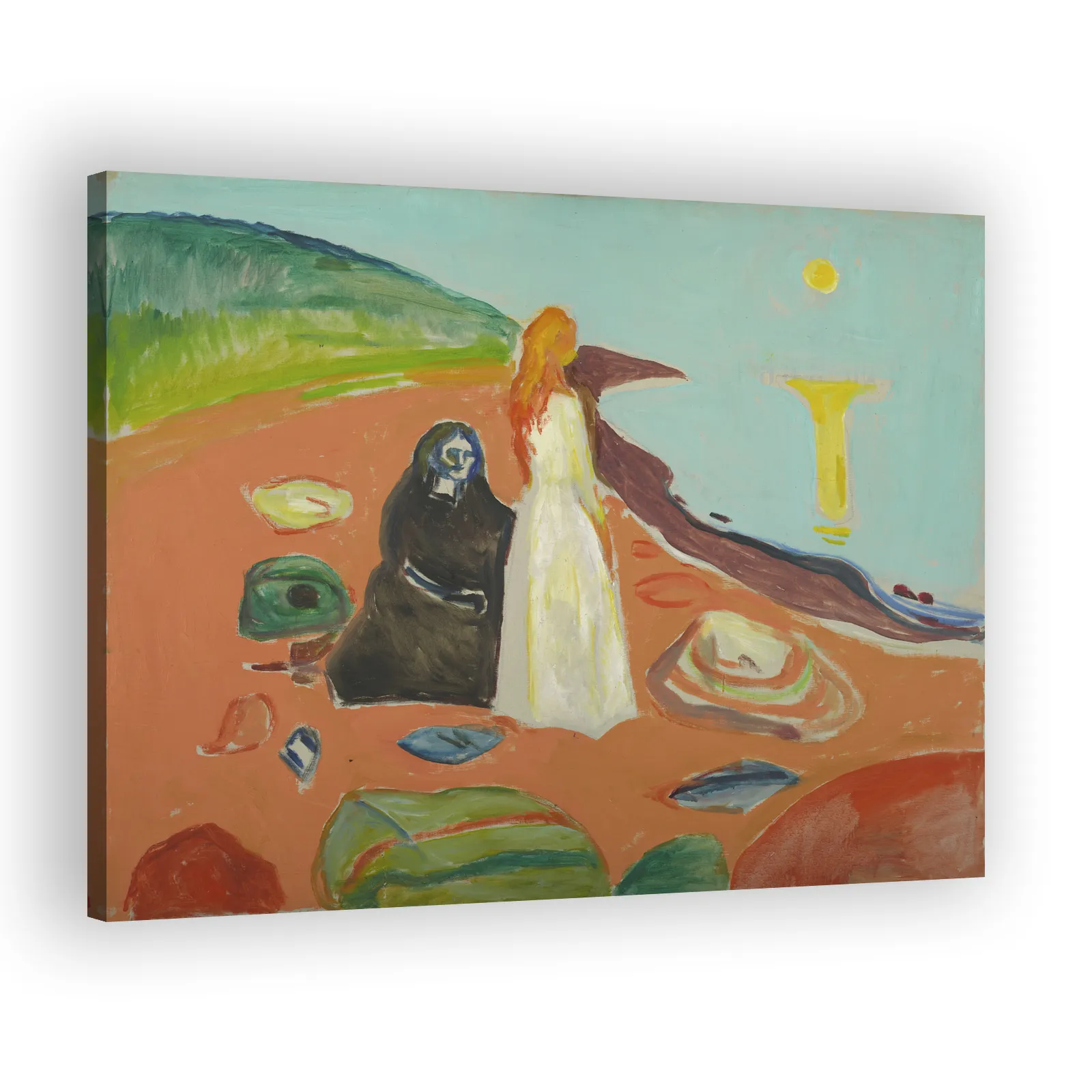 Two Women on the Shore by Edvard Munch - view 2 thumbnail