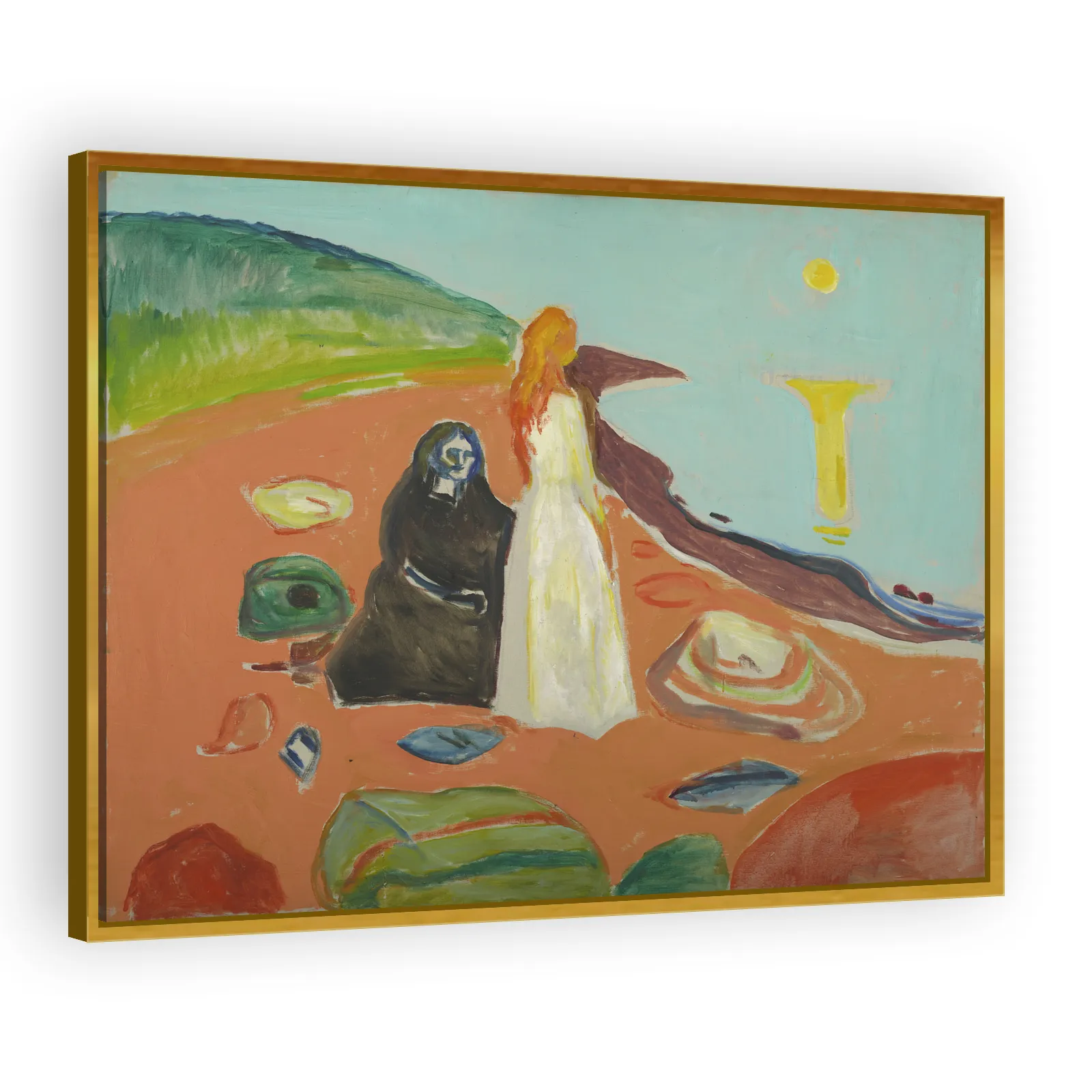 Two Women on the Shore by Edvard Munch - view 3 thumbnail
