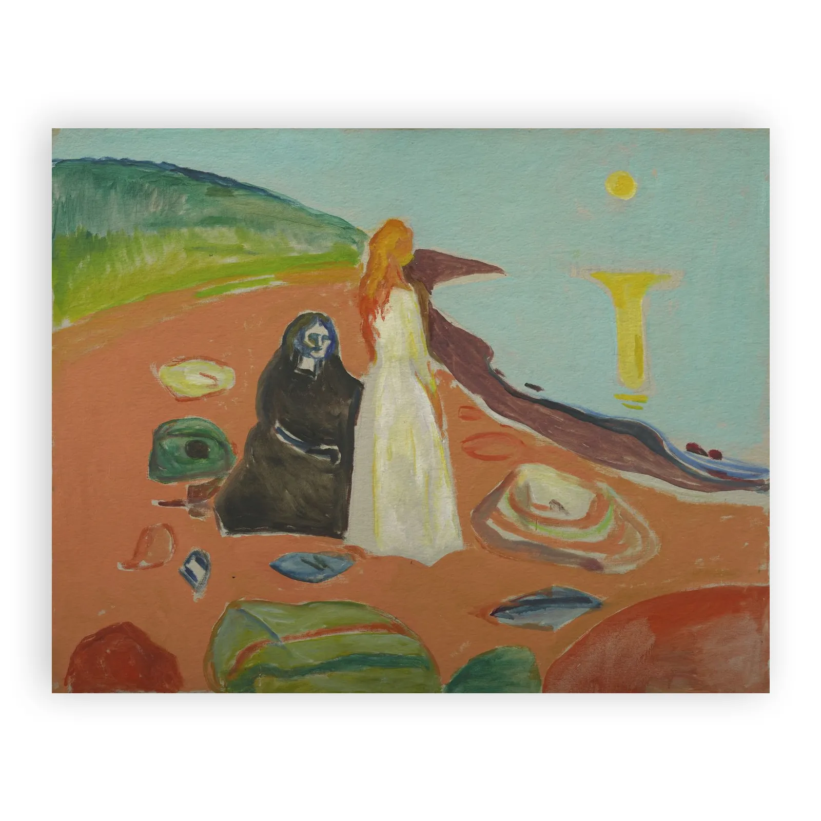 Two Women on the Shore by Edvard Munch - view 6 thumbnail
