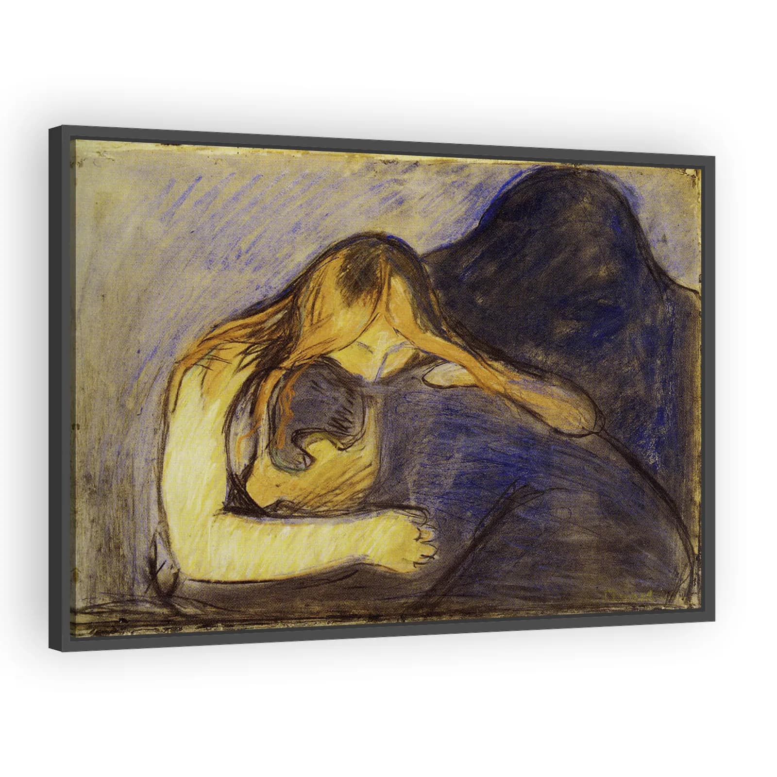 Vampire by Edvard Munch