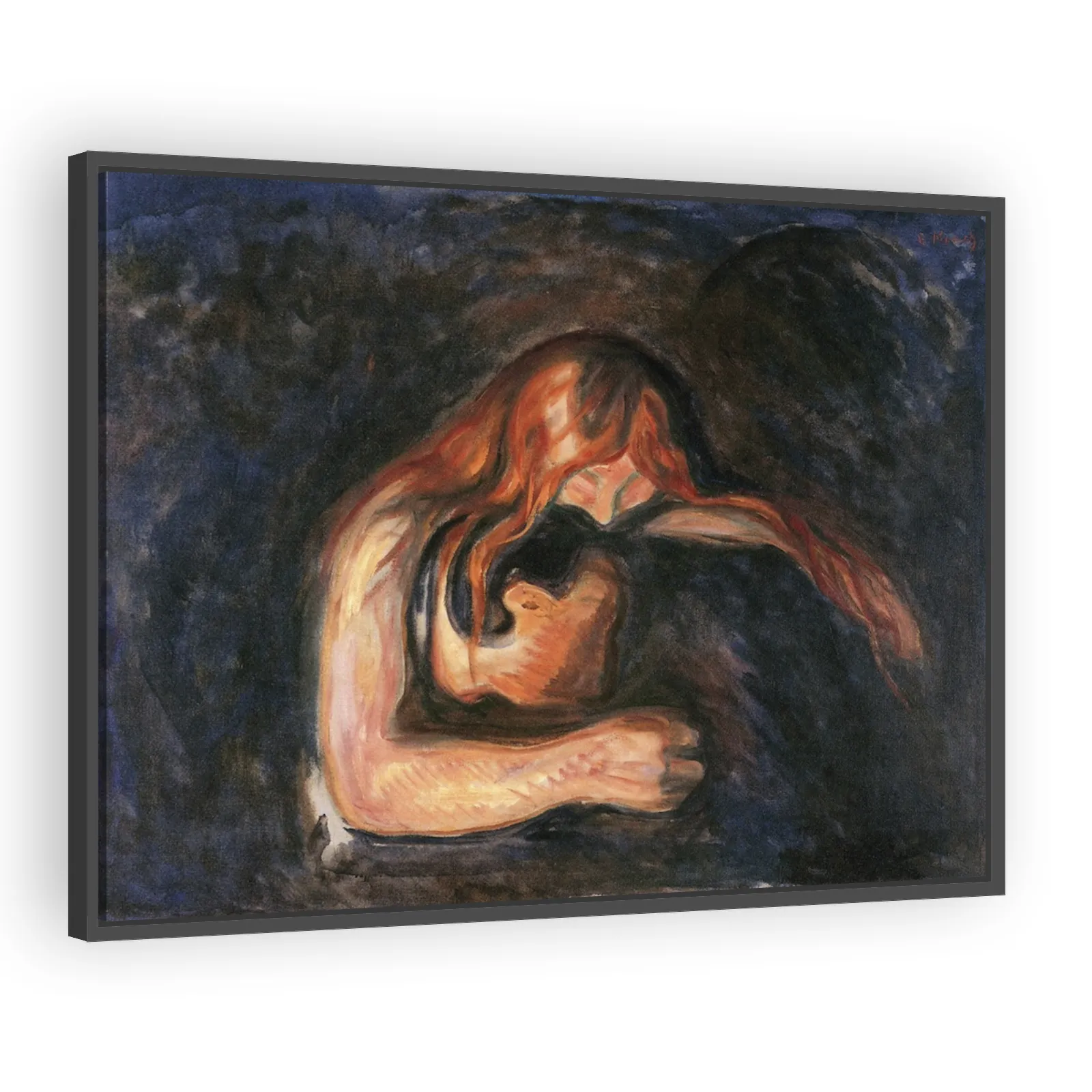 Vampire by Edvard Munch