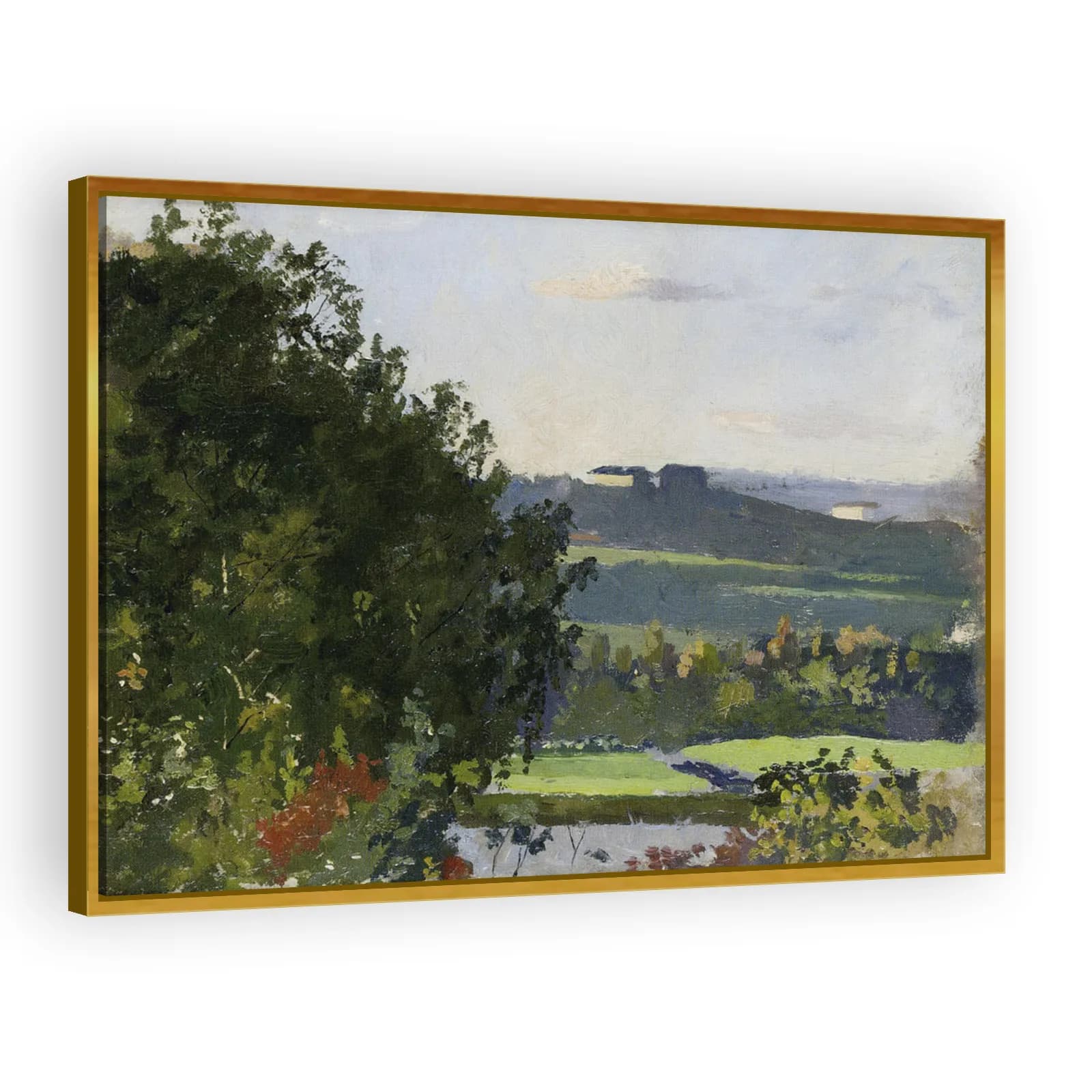 View of Grüner's Garden by Edvard Munch - view 3 thumbnail