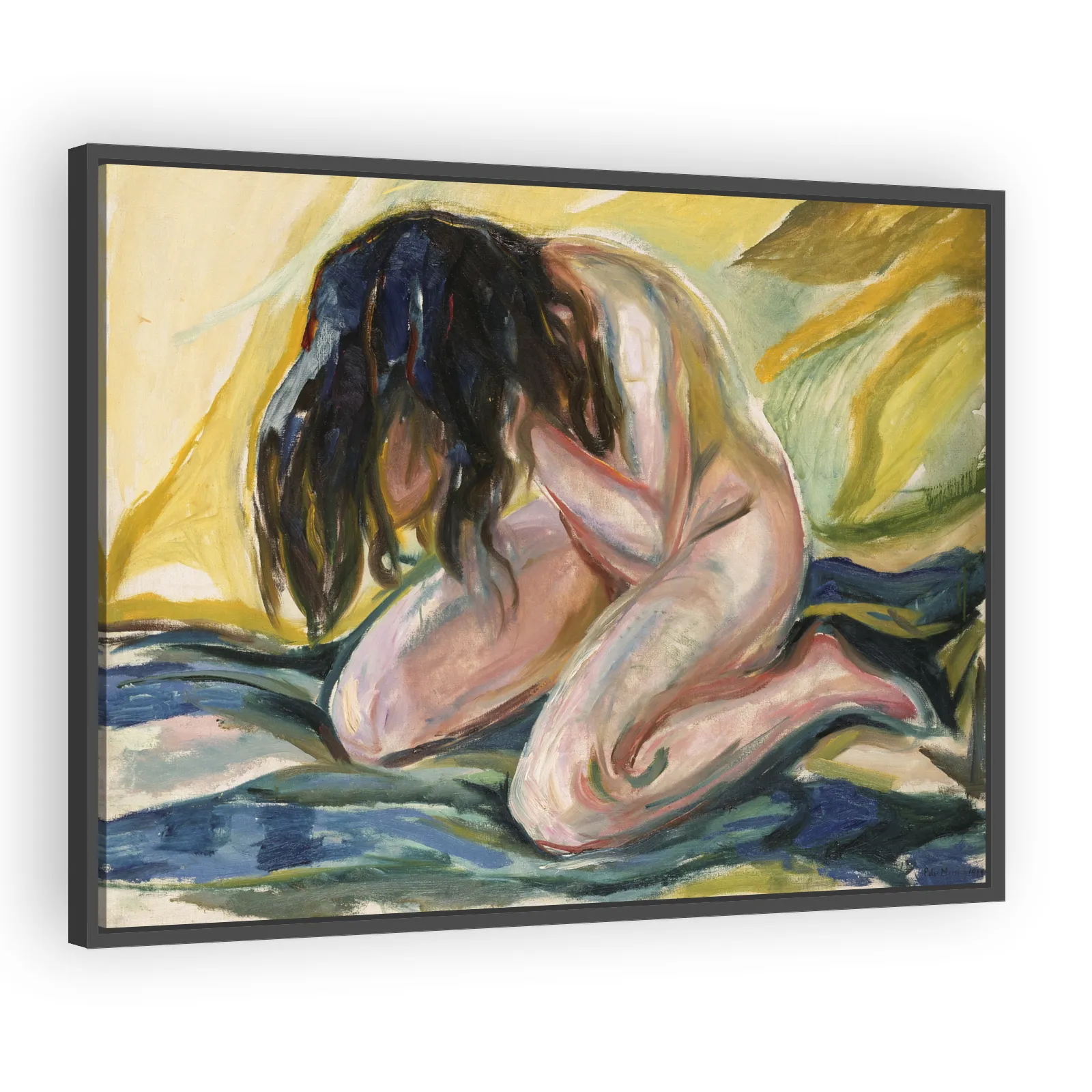 Weeping Nude by Edvard Munch