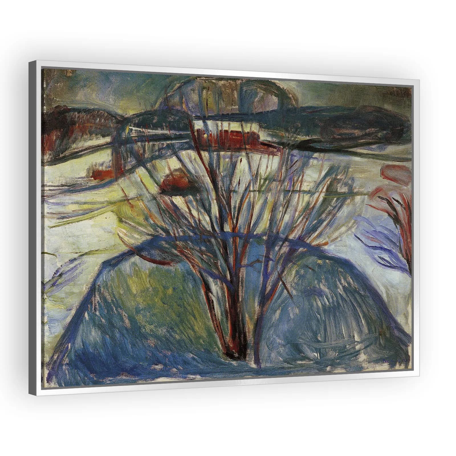 Winter Night by Edvard Munch - view 4 thumbnail