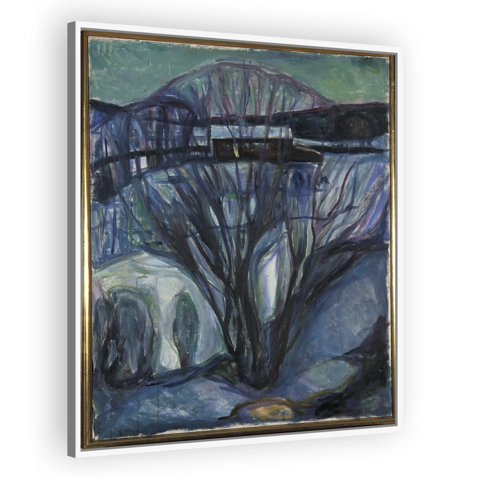 Winter Night by Edvard Munch - view 5 thumbnail