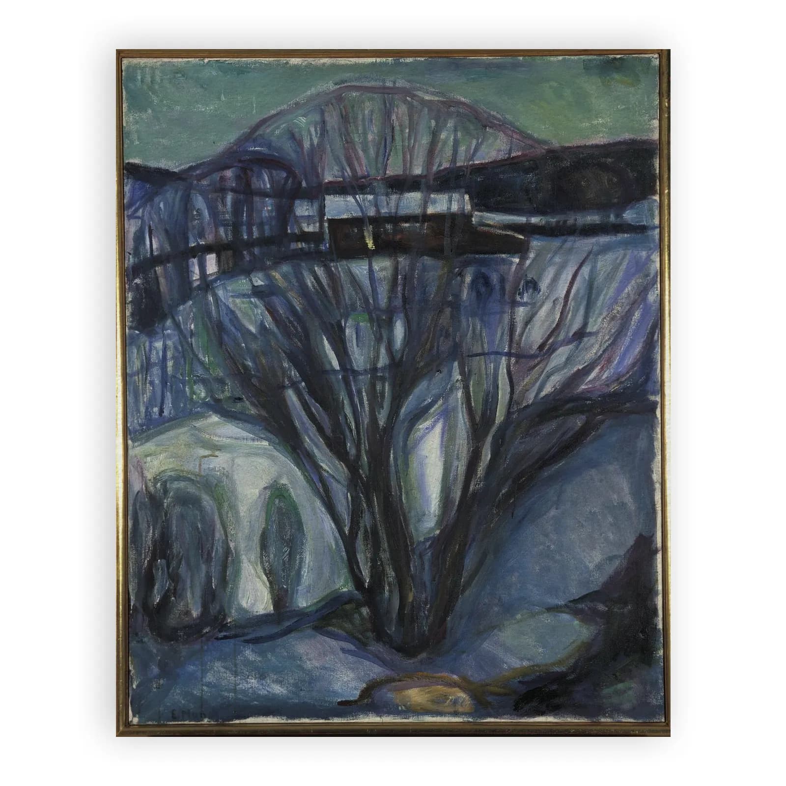 Winter Night by Edvard Munch - view 6 thumbnail