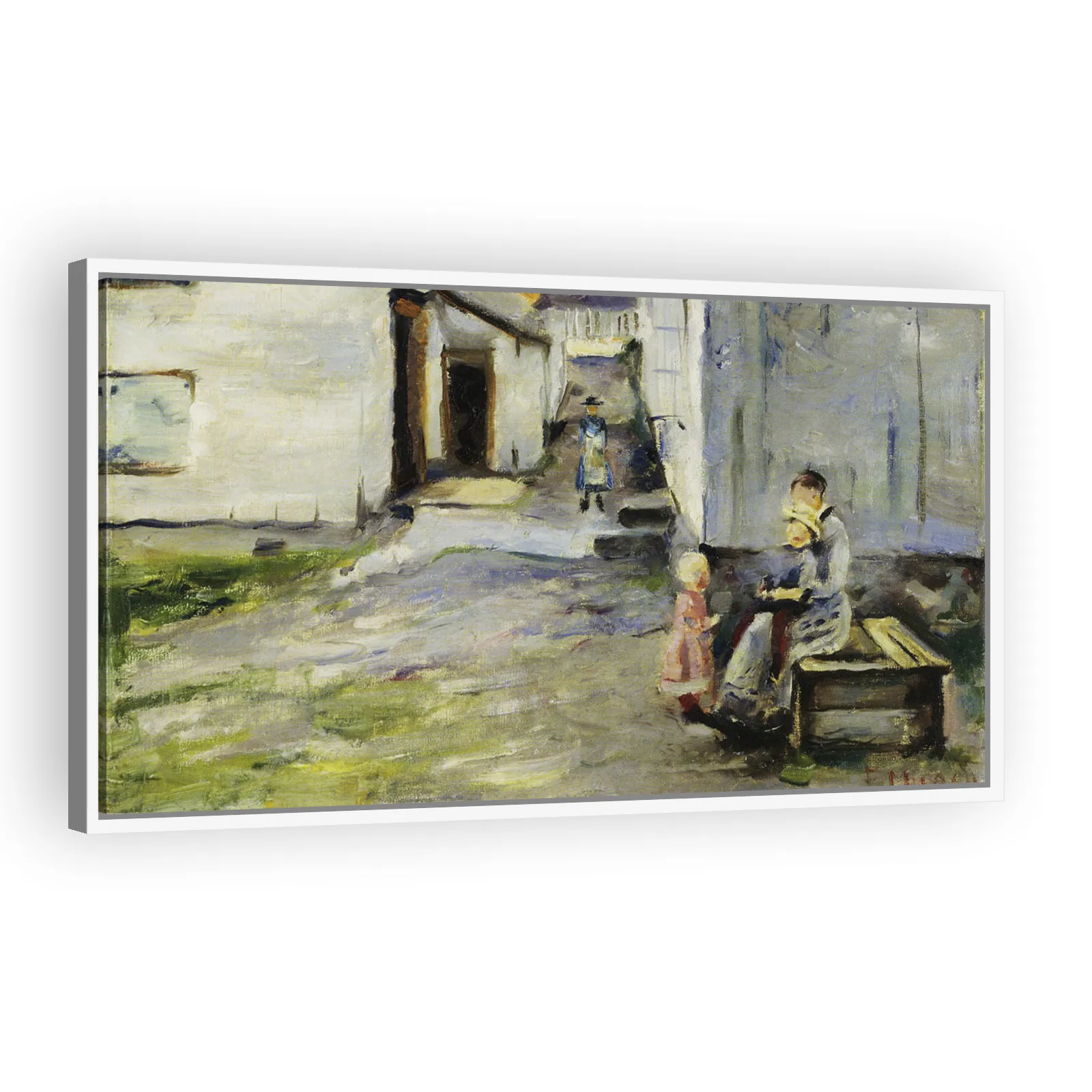 Woman and Children in Arendal by Edvard Munch - view 5 thumbnail