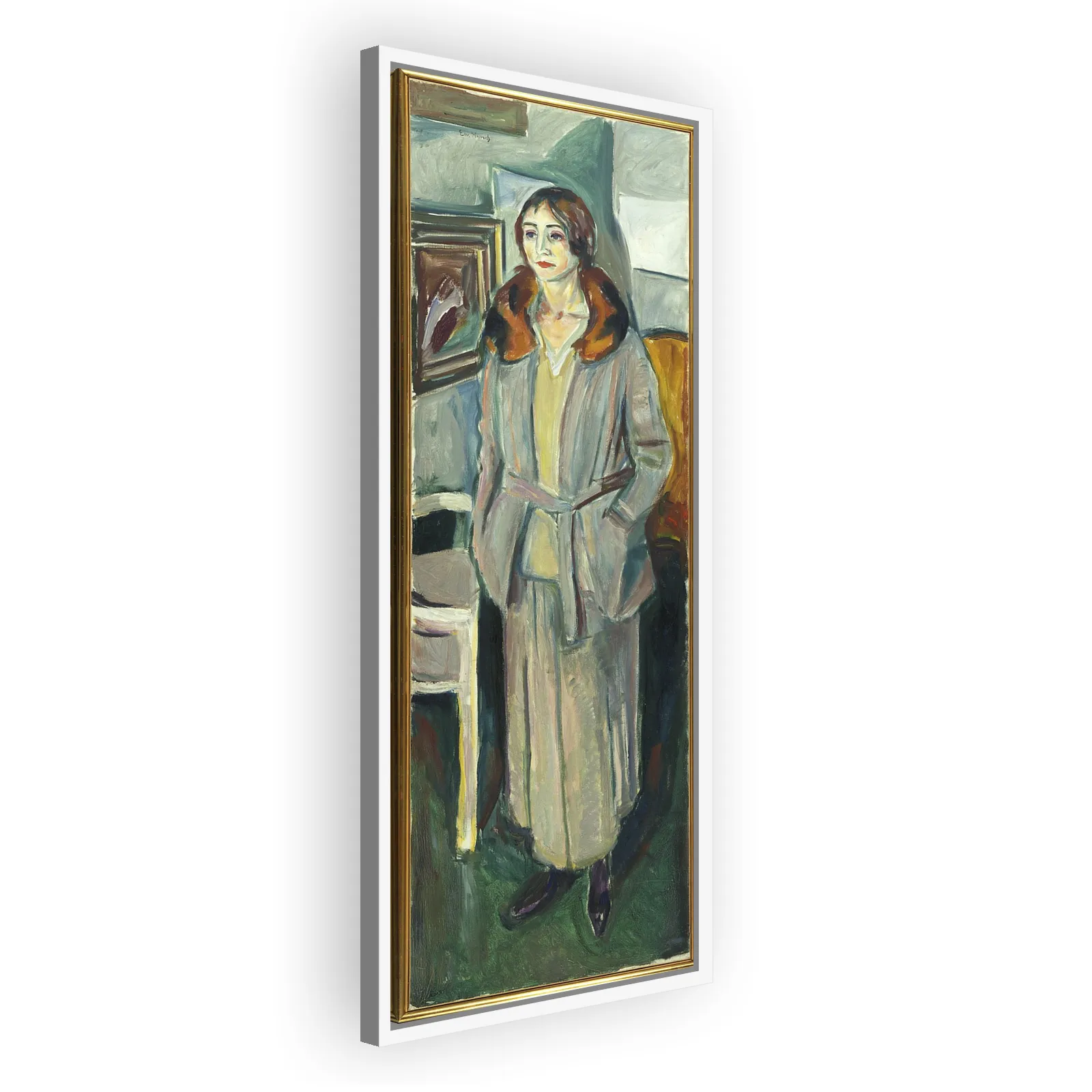Woman in Grey by Edvard Munch - view 5 thumbnail