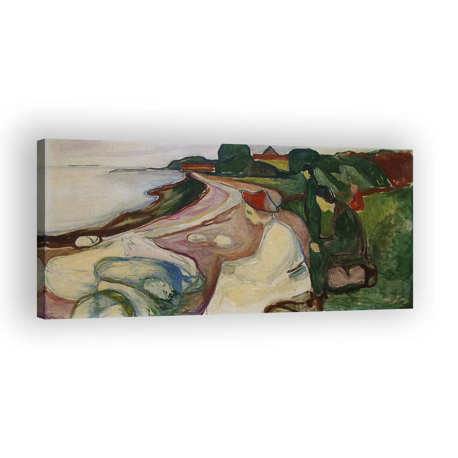 Youth on the Beach (The Freia Frieze XII) by Edvard Munch - view 2 thumbnail