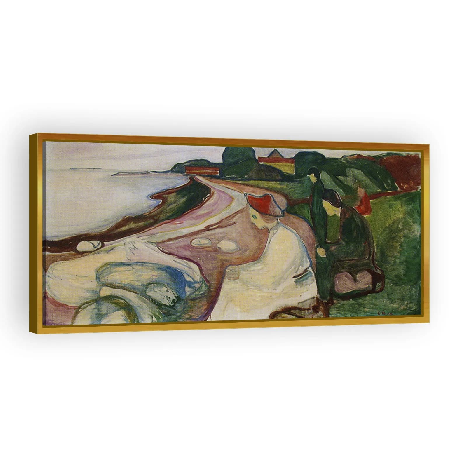 Youth on the Beach (The Freia Frieze XII) by Edvard Munch - view 3 thumbnail