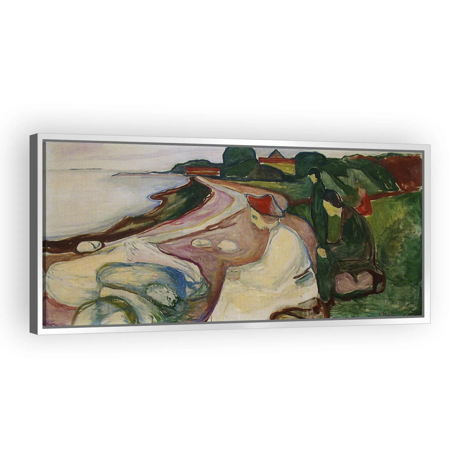 Youth on the Beach (The Freia Frieze XII) by Edvard Munch - view 4 thumbnail