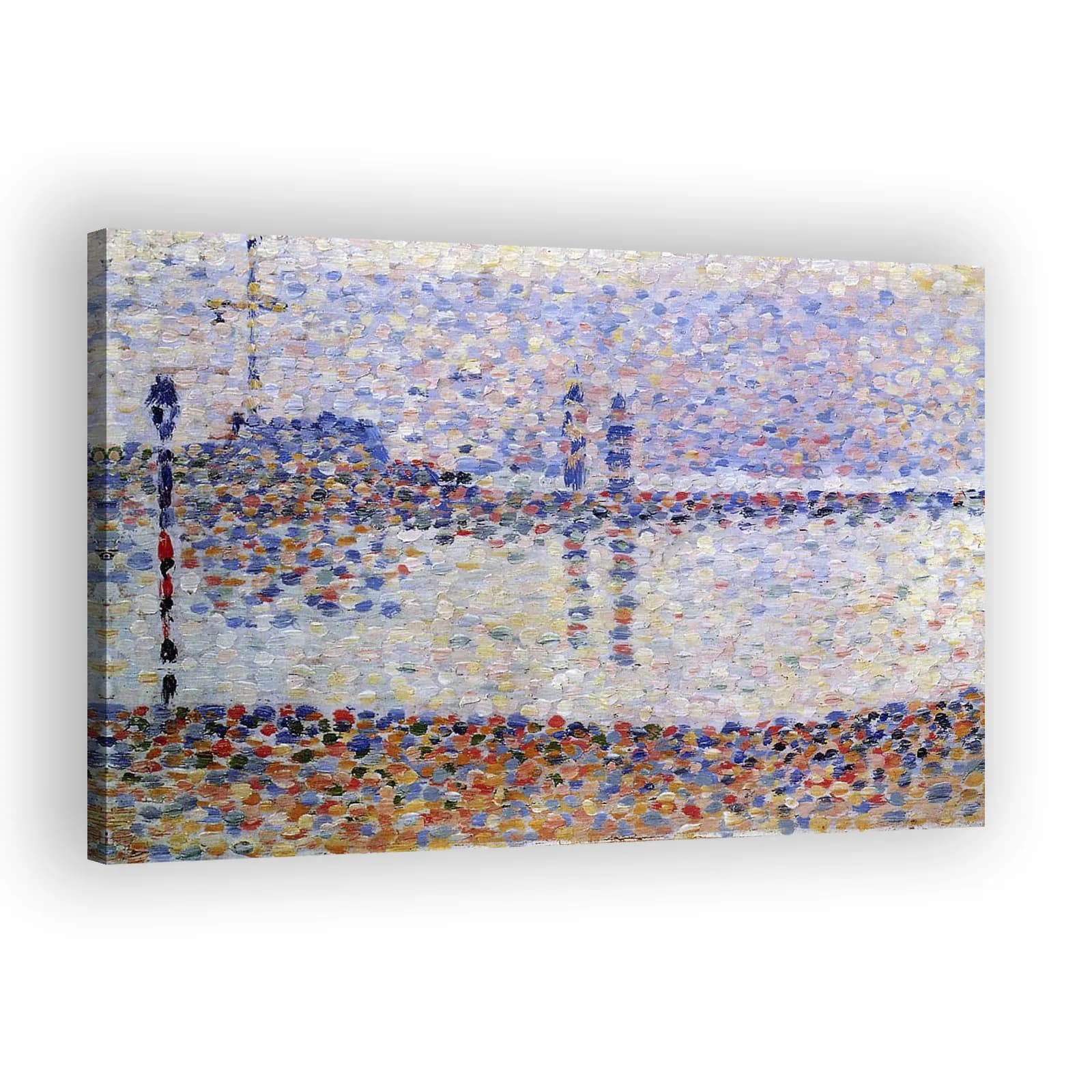 Gravelines Channel by Georges Seurat - view 2 thumbnail