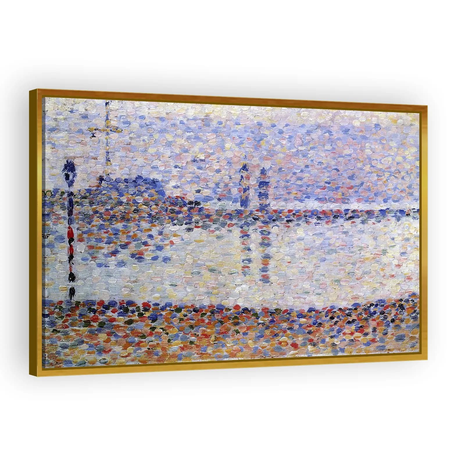 Gravelines Channel by Georges Seurat - view 3 thumbnail