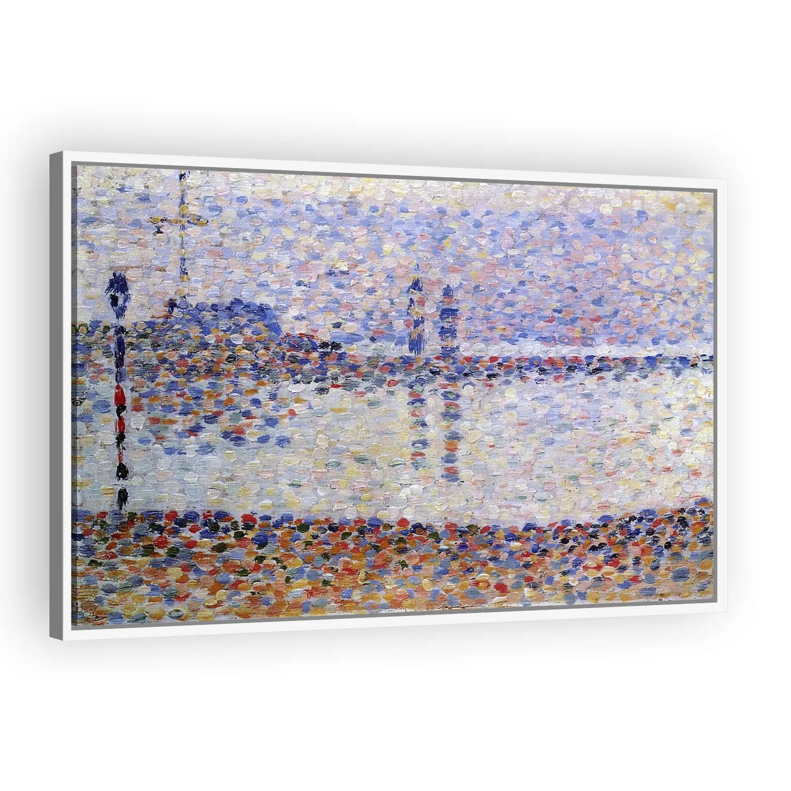 Gravelines Channel by Georges Seurat - view 5 thumbnail