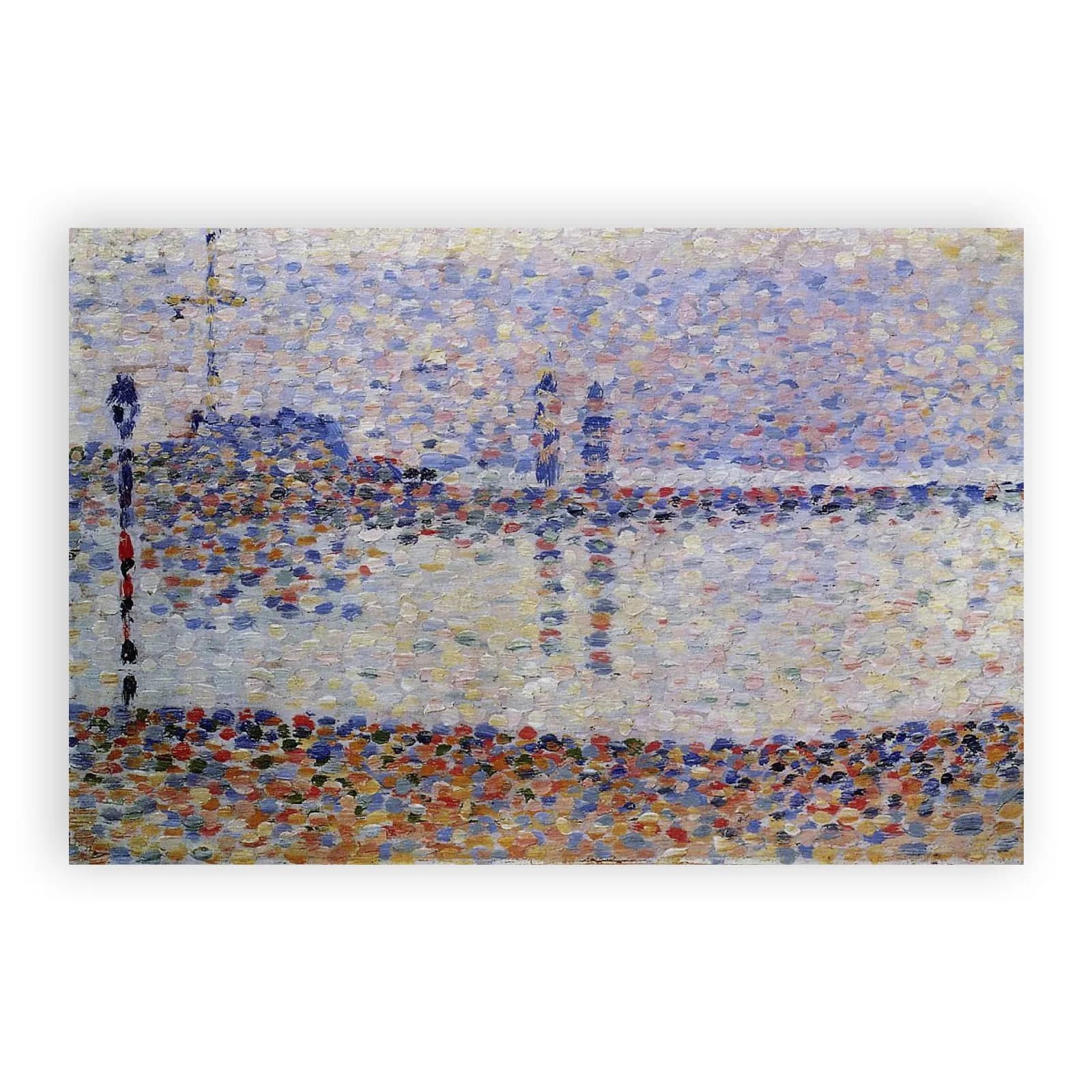 Gravelines Channel by Georges Seurat - view 6 thumbnail