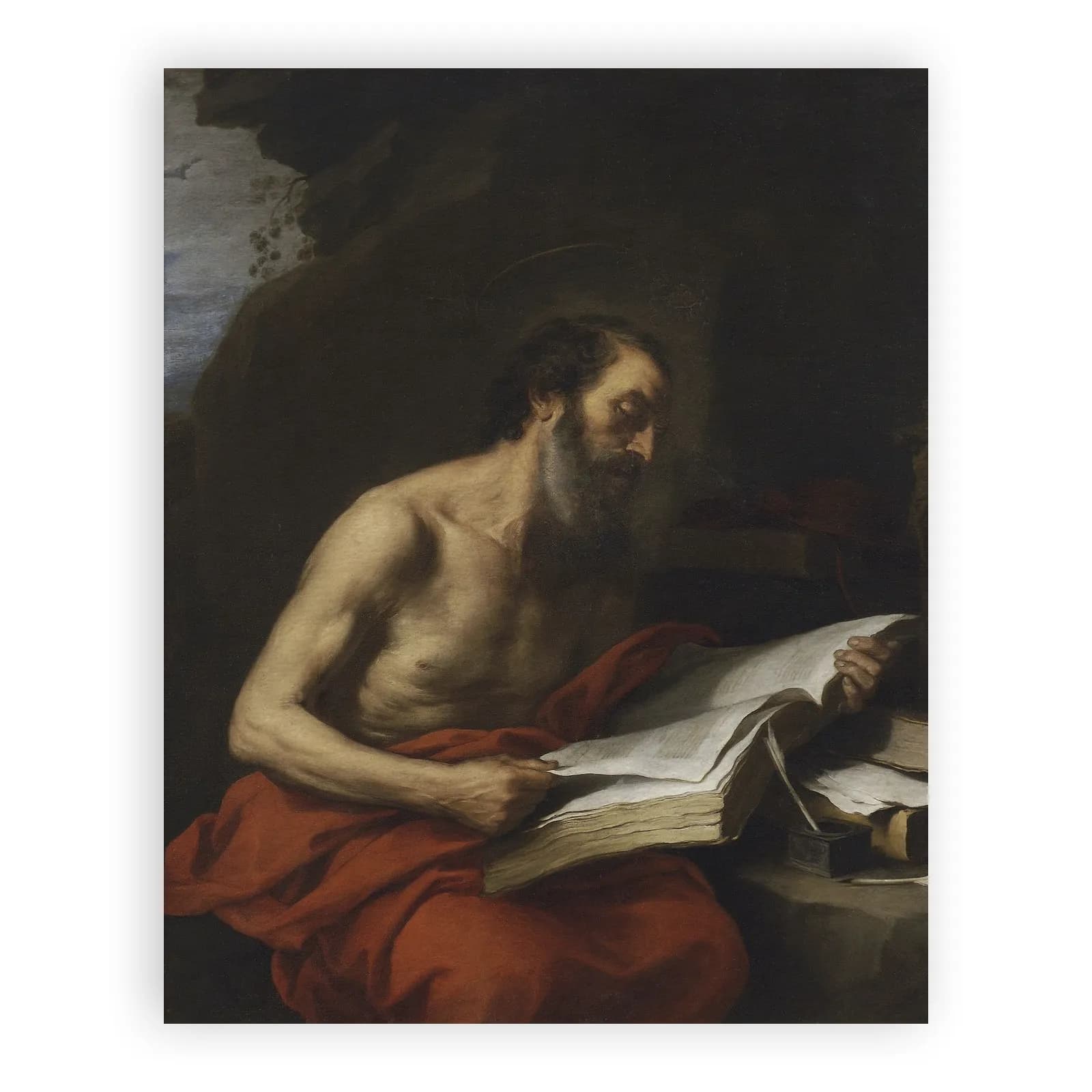 The Penitent Saint Jerome by Bartolome Esteban Murillo - view 6 thumbnail