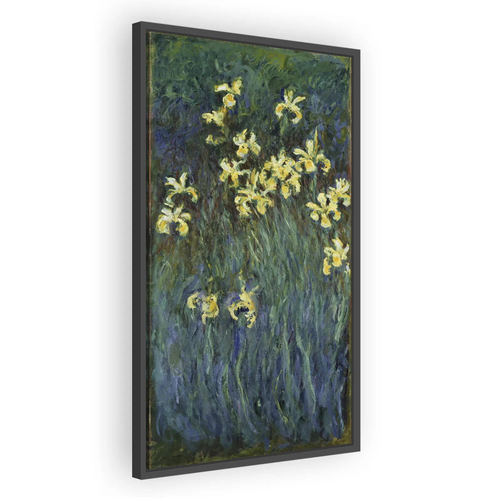 Yellow Irises by Claude Monet