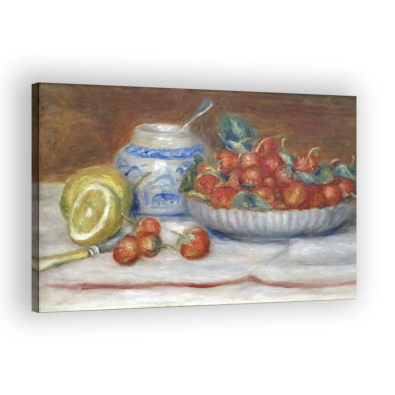Strawberries by Pierre Auguste Renoir - view 2 thumbnail