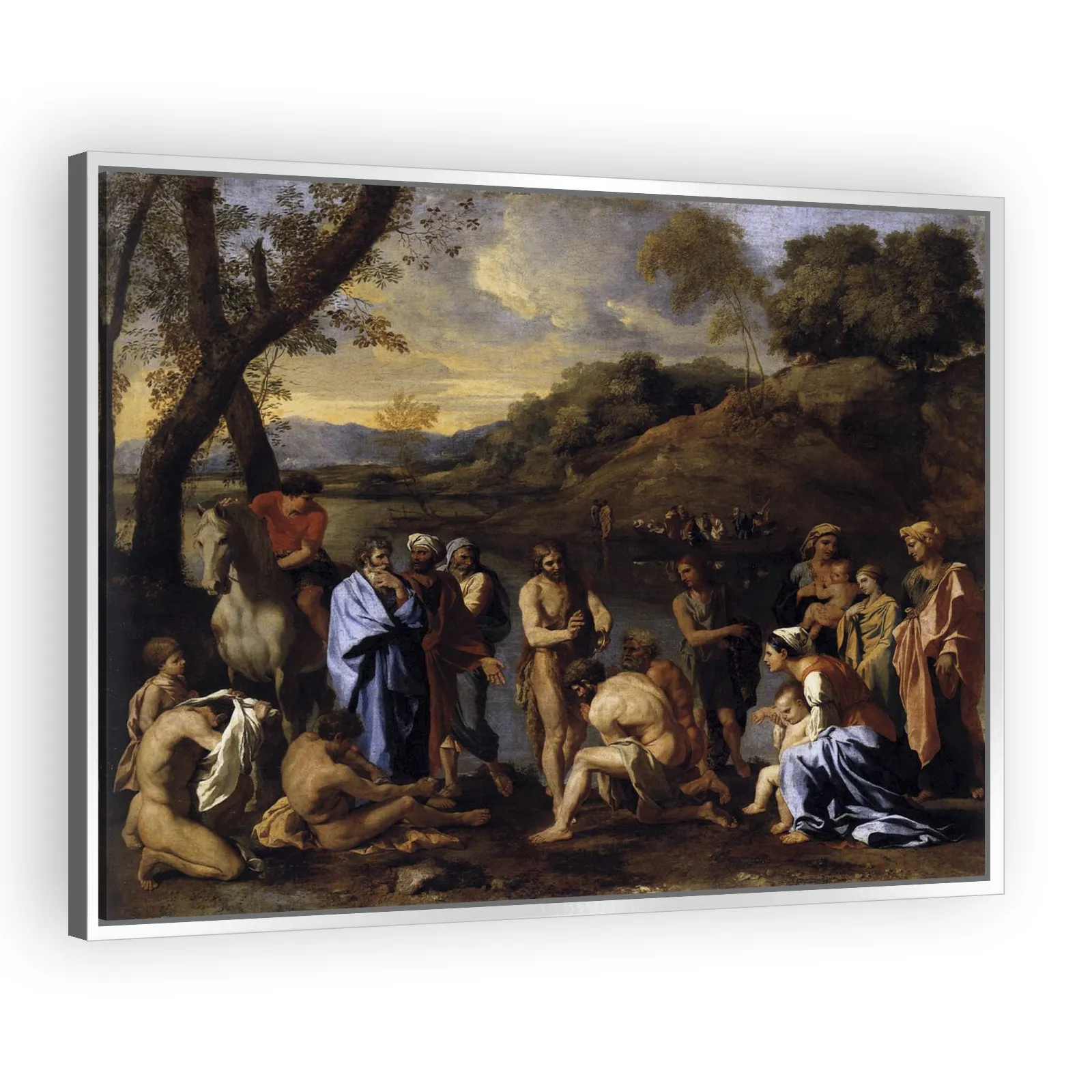 Saint John Baptising the People by Nicolas Poussin - view 4 thumbnail