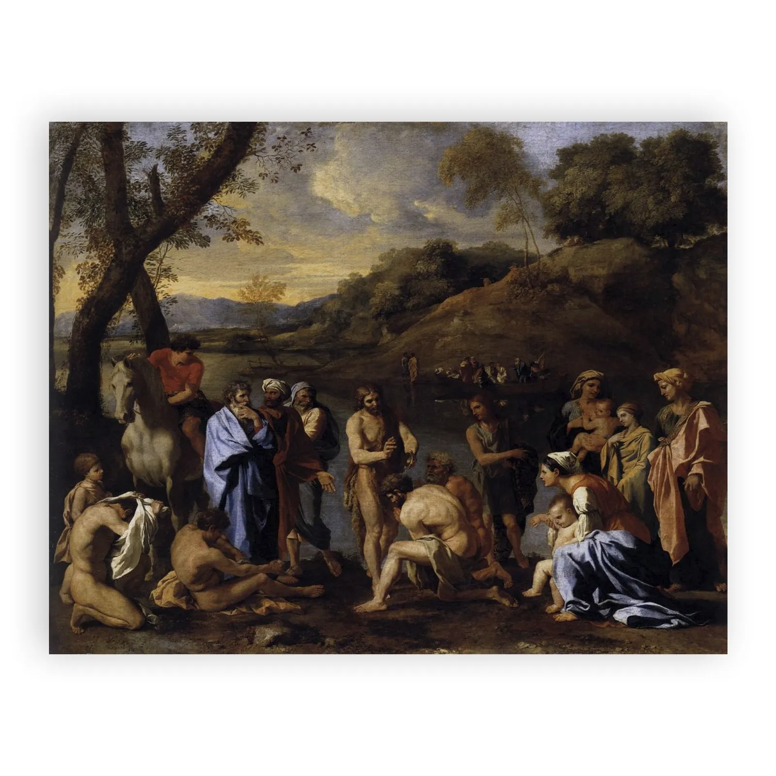 Saint John Baptising the People by Nicolas Poussin - view 6 thumbnail