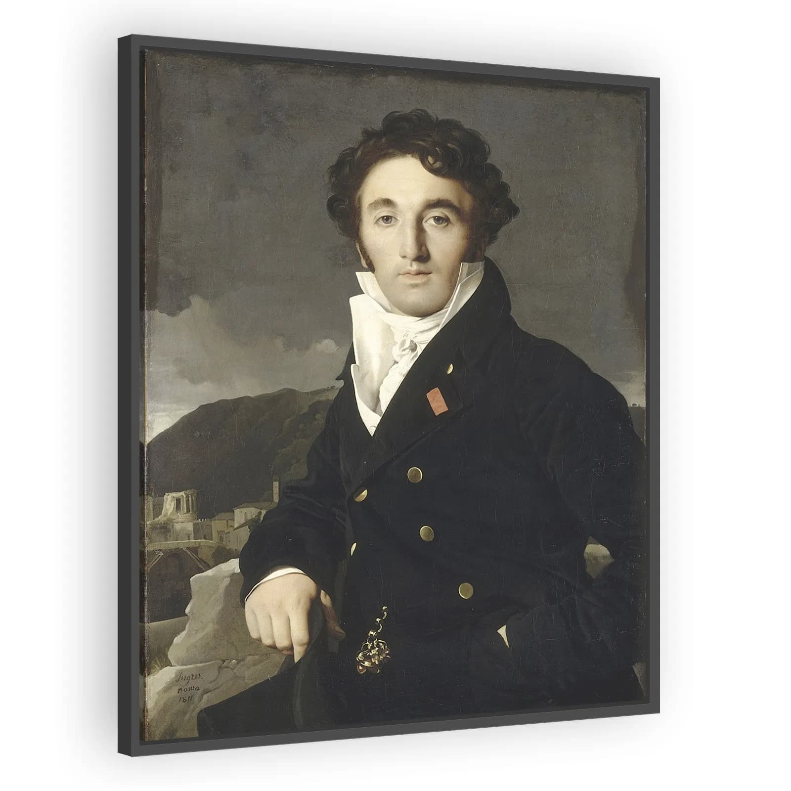 Charles Cordier by Jean Auguste Dominique Ingres