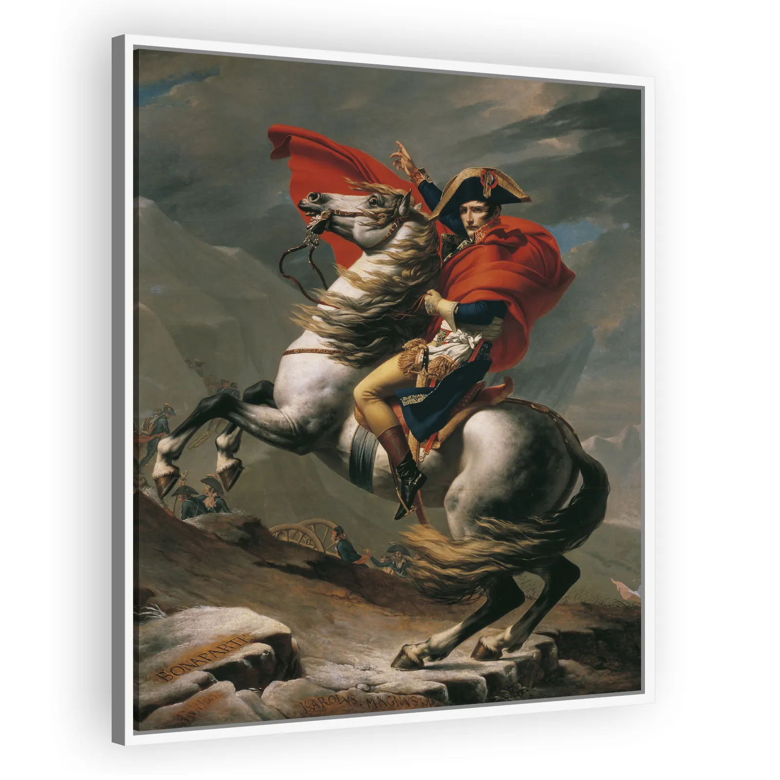 Napoleon Crossing the Alps by Jacques Louis David - view 5 thumbnail