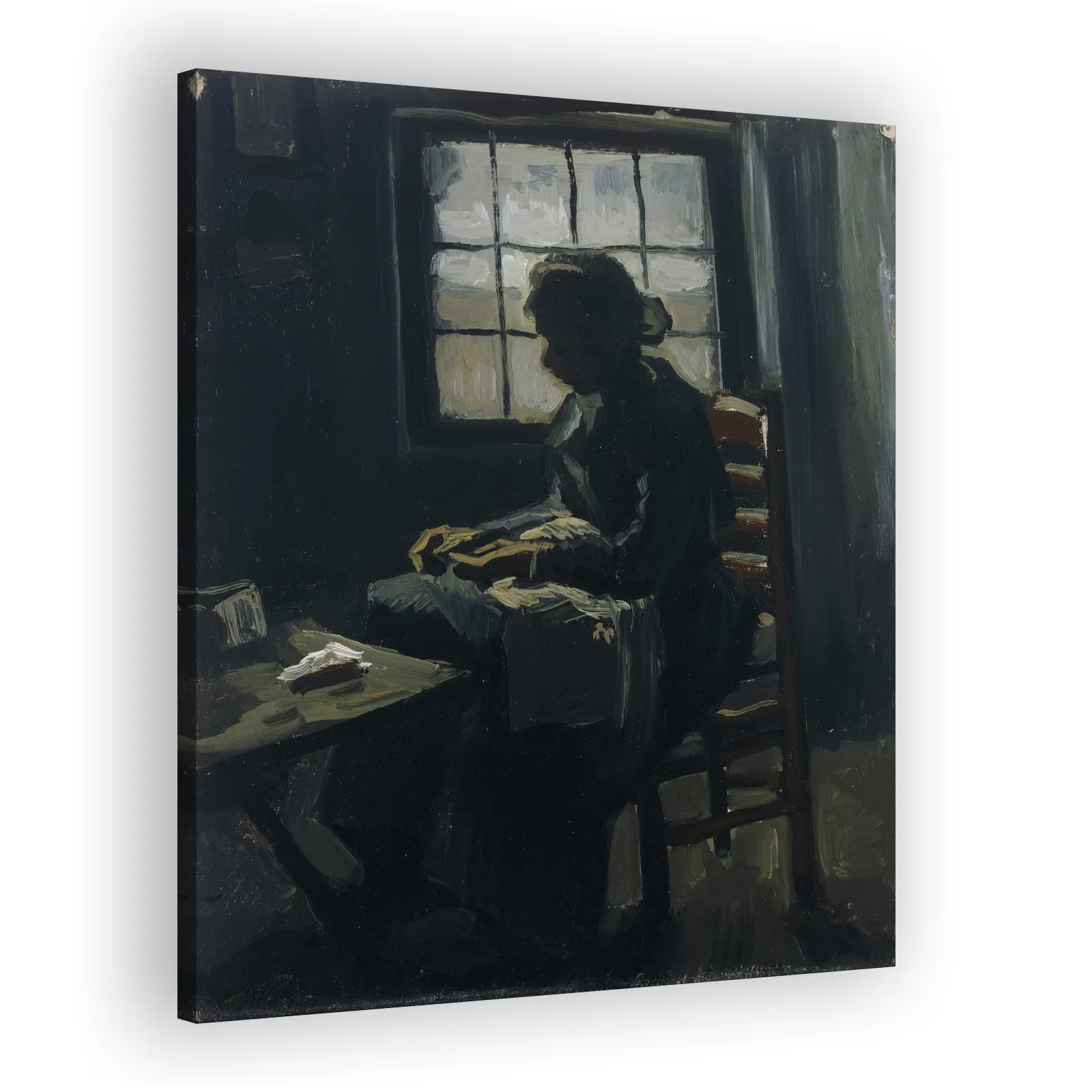 Woman Sewing by Vincent Van Gogh - view 2 thumbnail