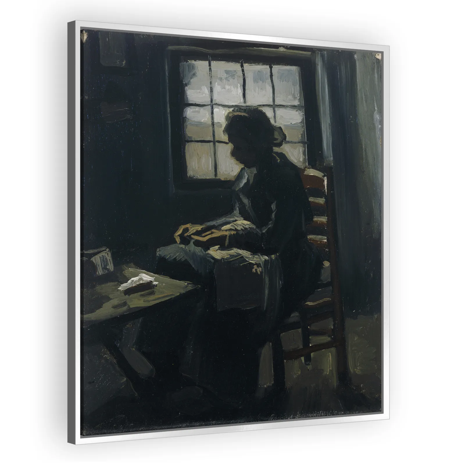 Woman Sewing by Vincent Van Gogh - view 4 thumbnail