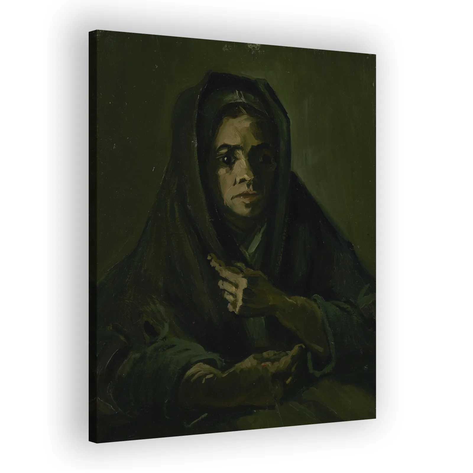 Woman with a Mourning Shawl by Vincent Van Gogh - view 2 thumbnail