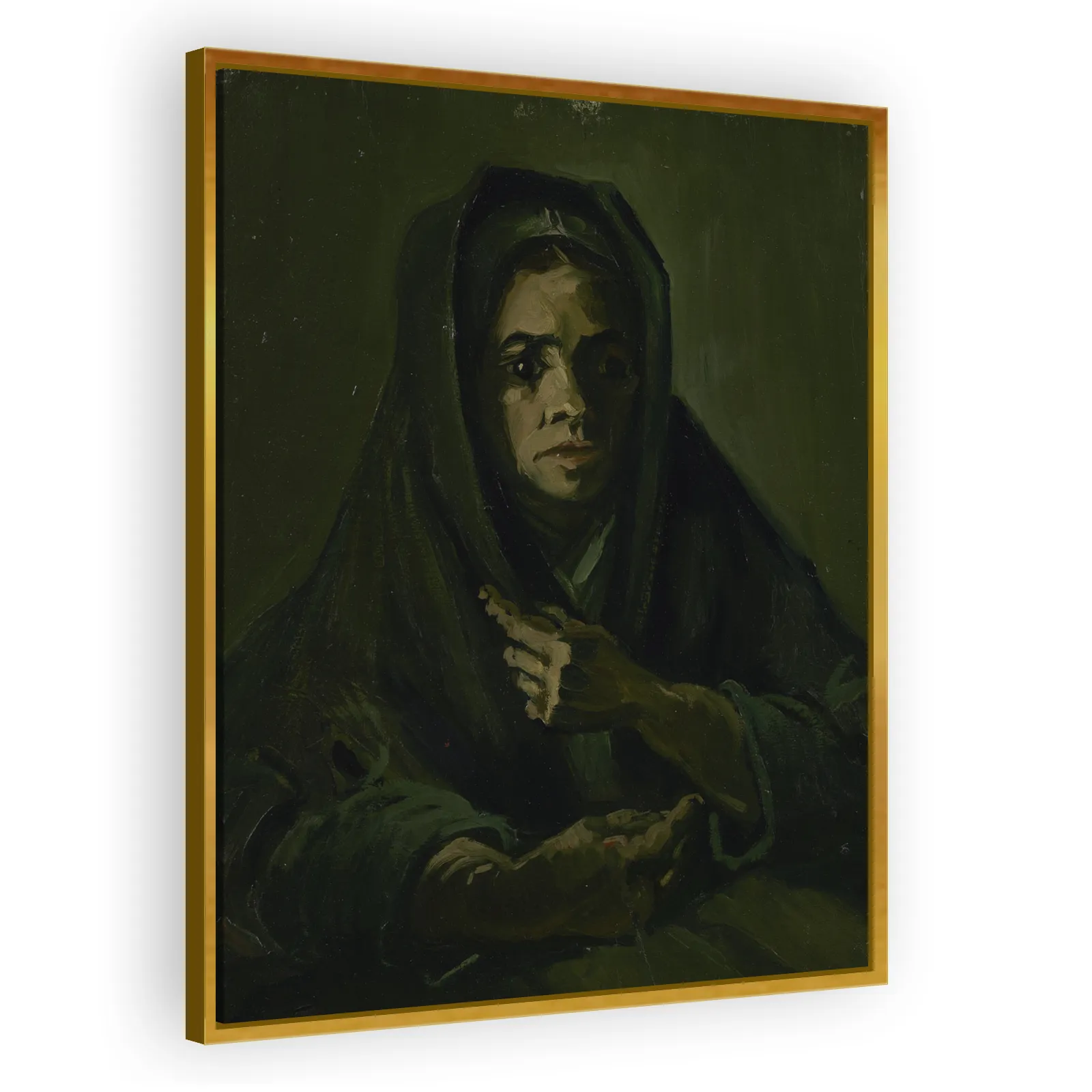 Woman with a Mourning Shawl by Vincent Van Gogh - view 3 thumbnail