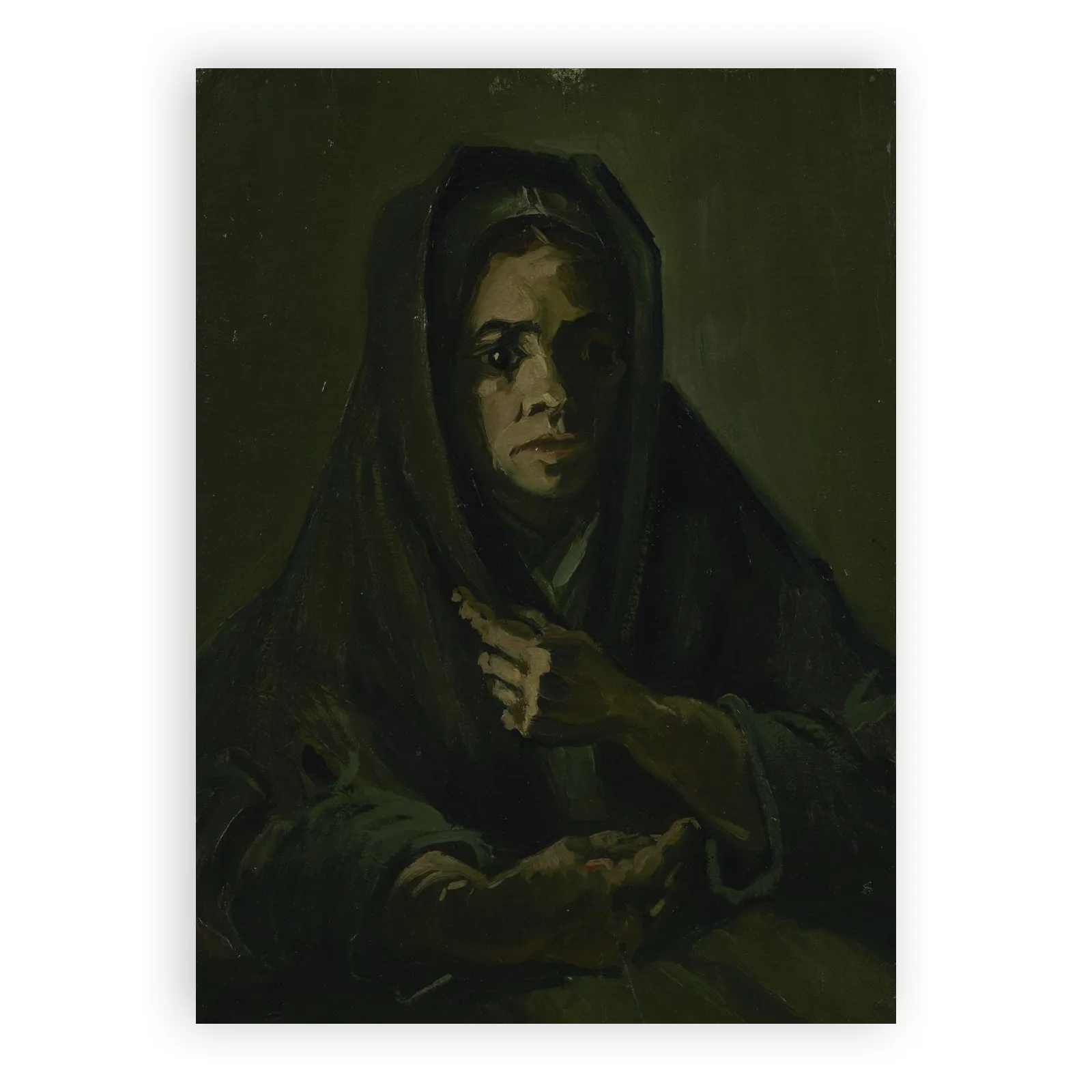 Woman with a Mourning Shawl by Vincent Van Gogh - view 6 thumbnail