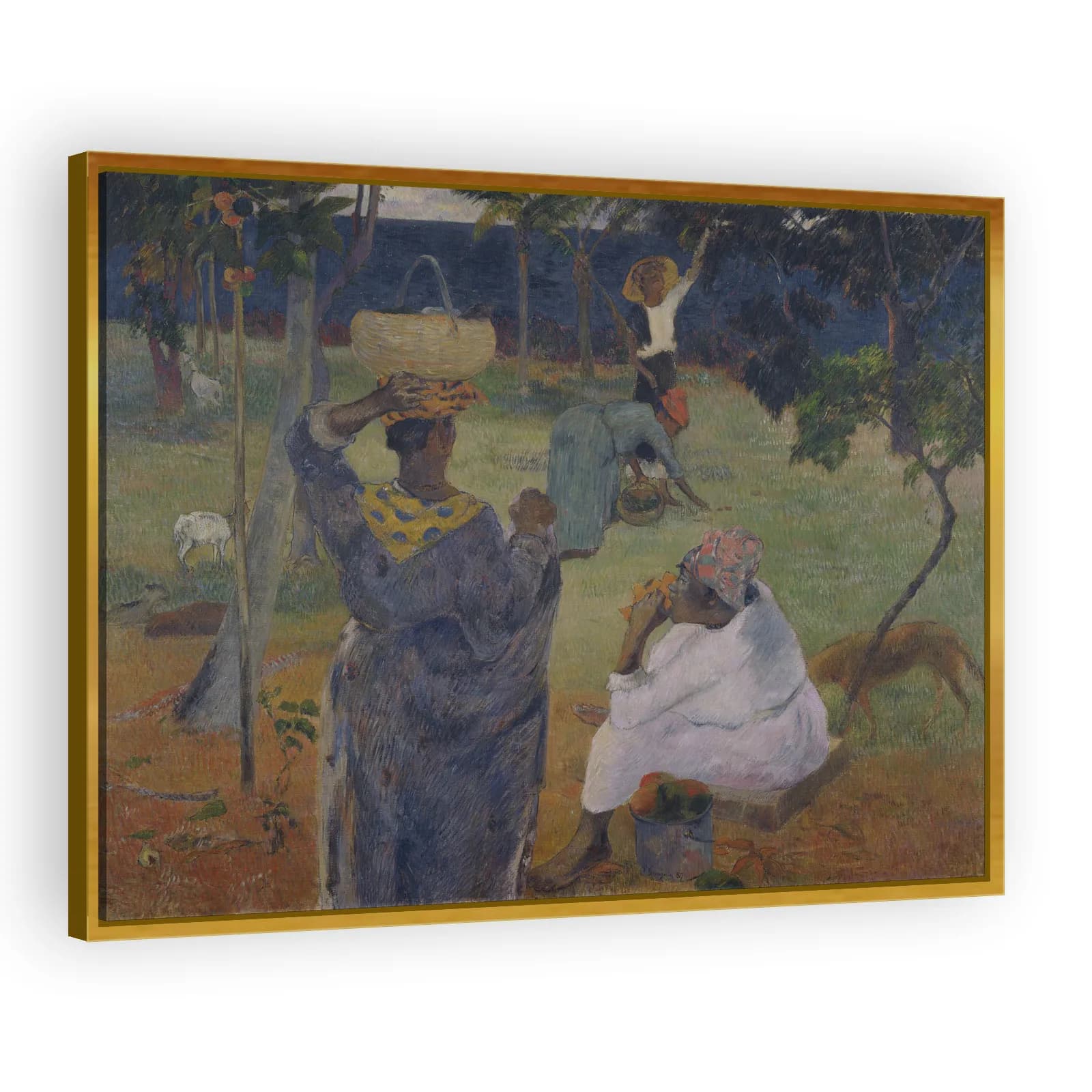 The Mango Trees, Martinique by Paul Gauguin - view 3 thumbnail