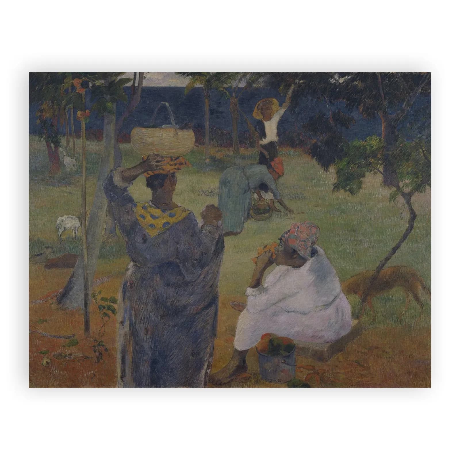 The Mango Trees, Martinique by Paul Gauguin - view 6 thumbnail